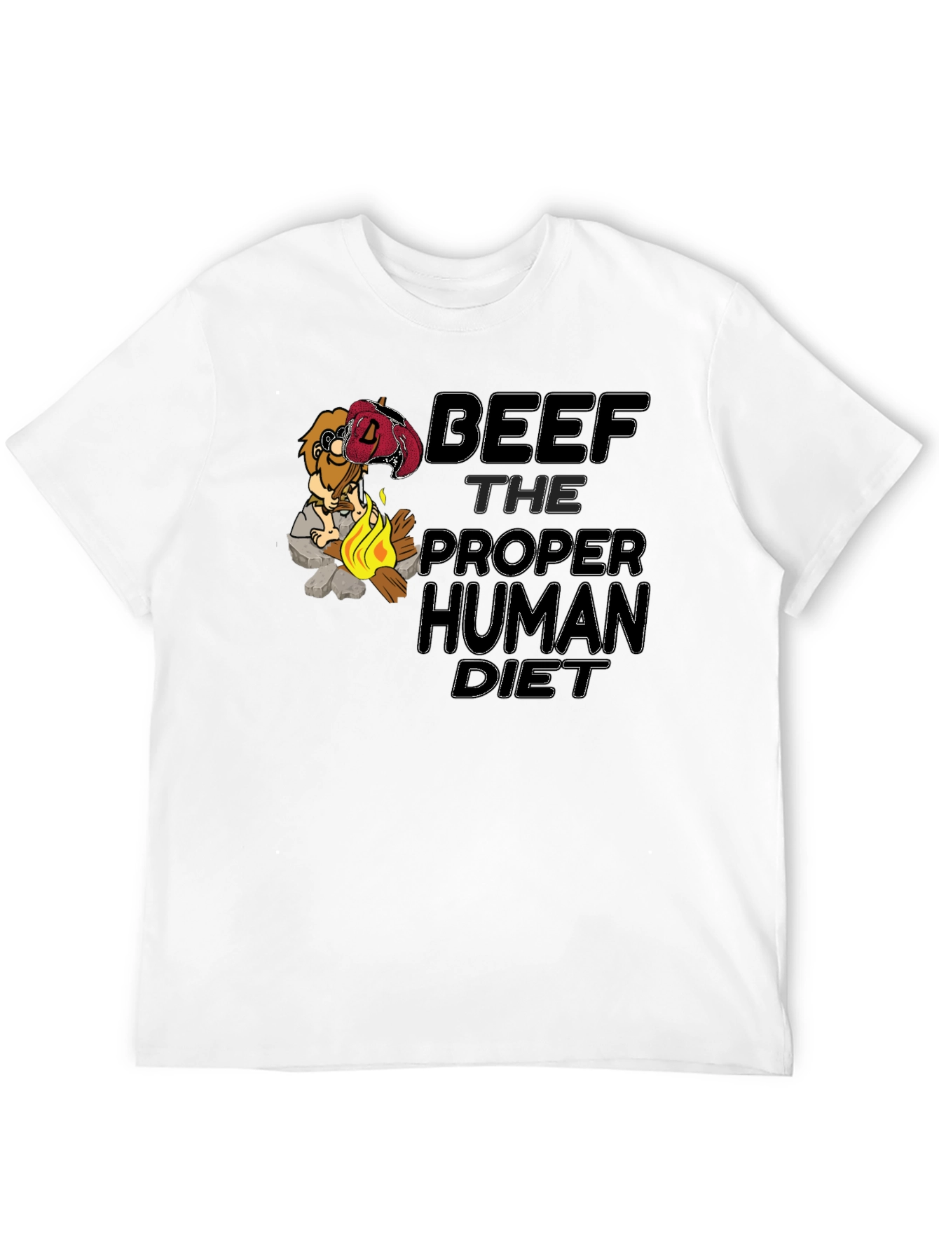 Black Beef: The Proper Human Diet T-Shirt view 12