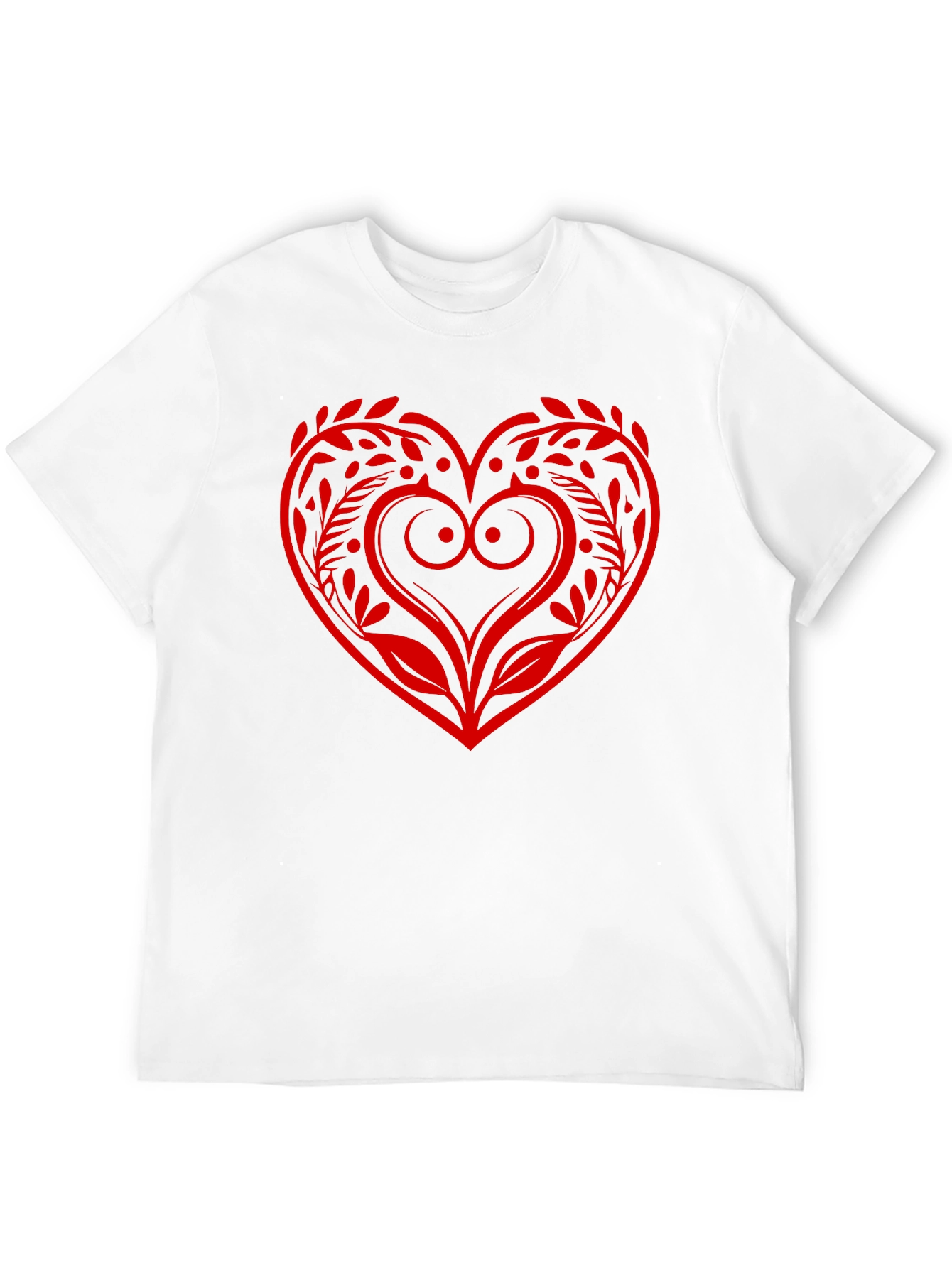 Black Heart Graphic Black Tee view 12