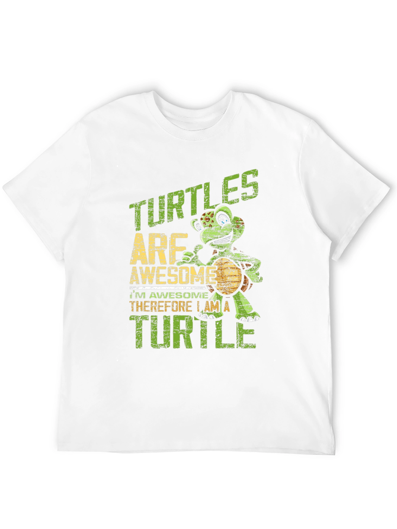 Black Turtle Awesome T-Shirt - Funny Animal Tee view 12