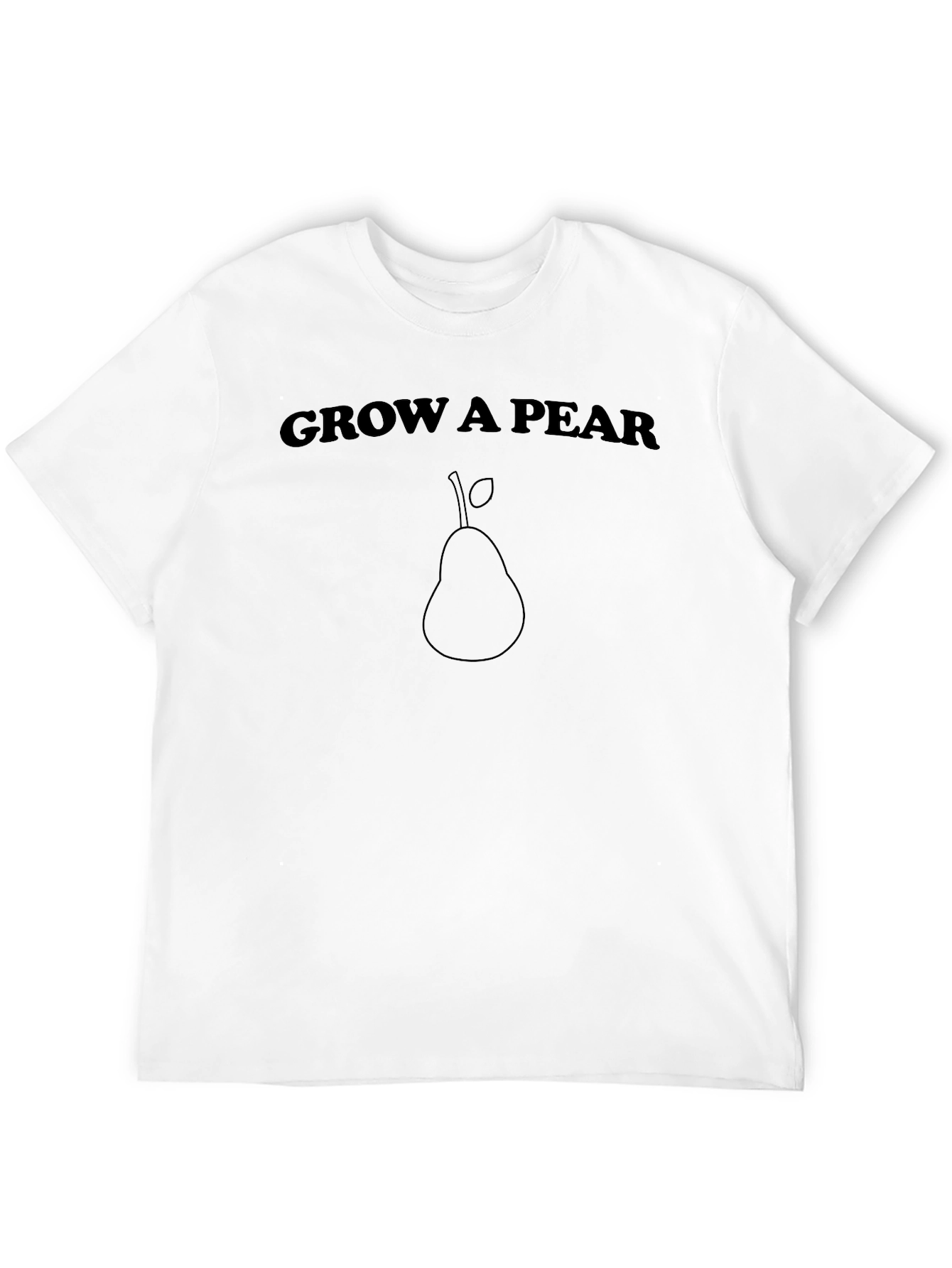 Black Grow A Pear Graphic Tee view 12