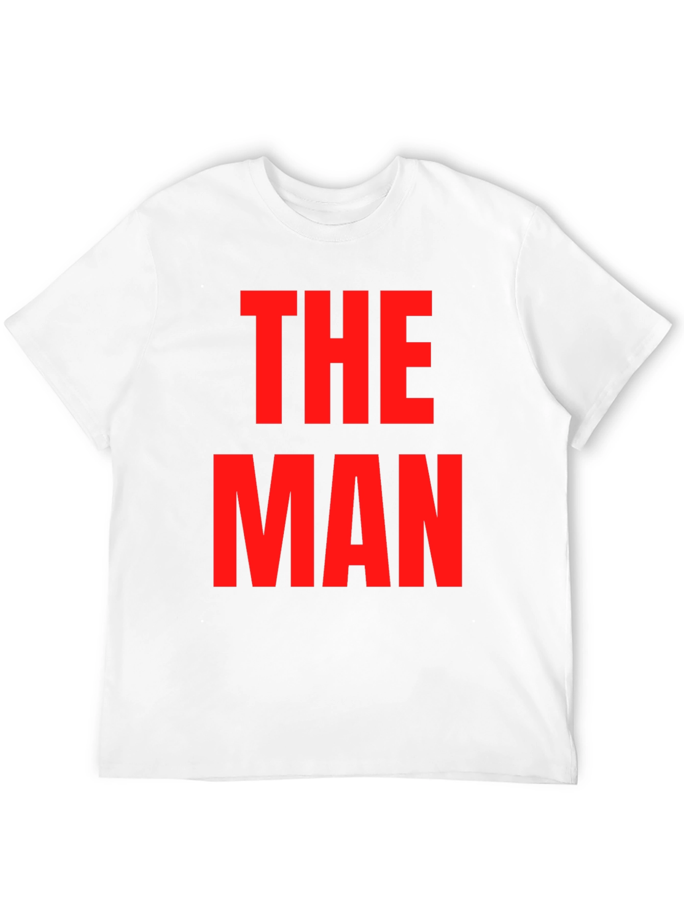Black The Man Graphic Tee - Bold Statement Shirt view 12
