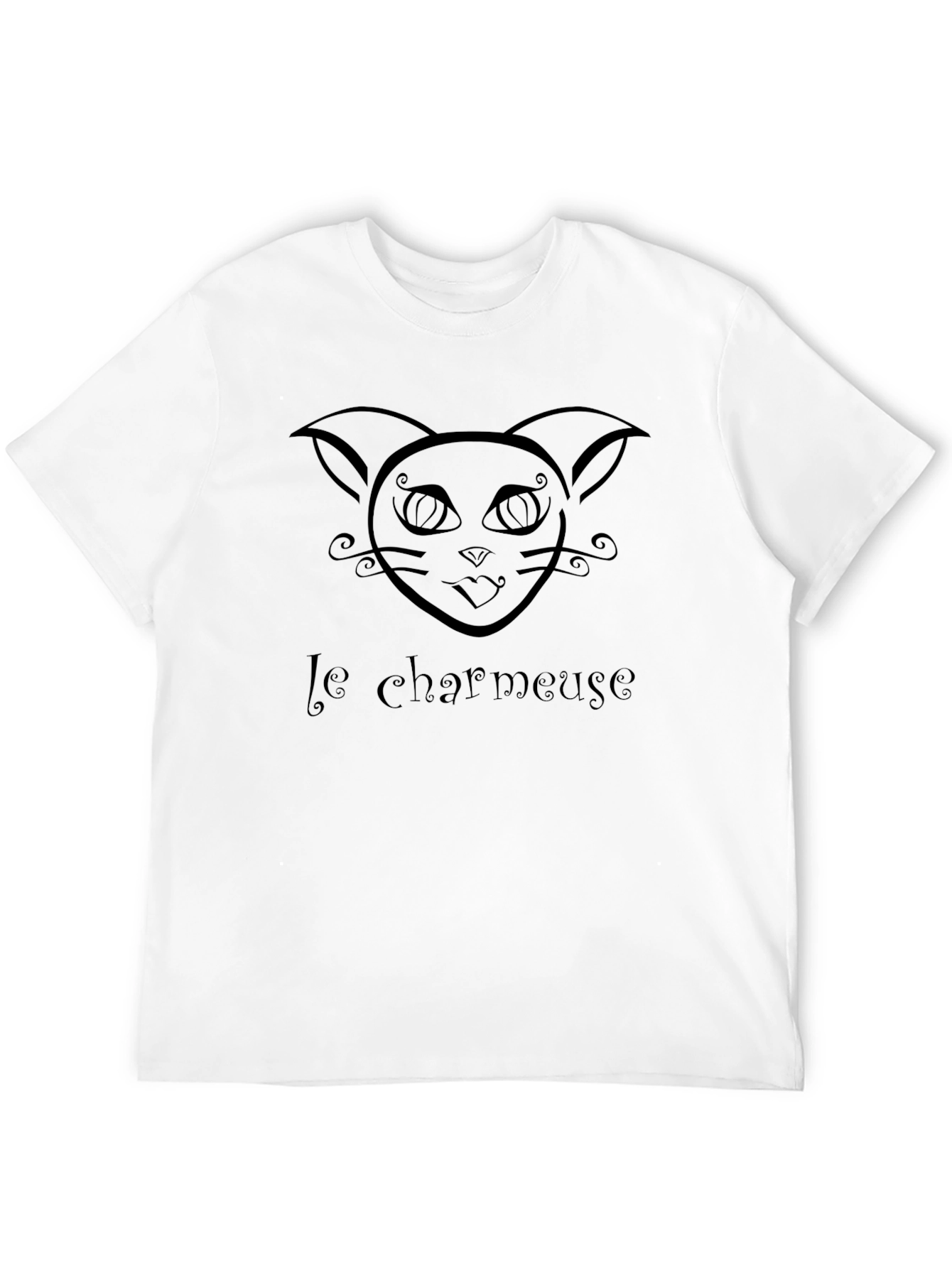 Le Charmeuse Black Cat Tee - 12