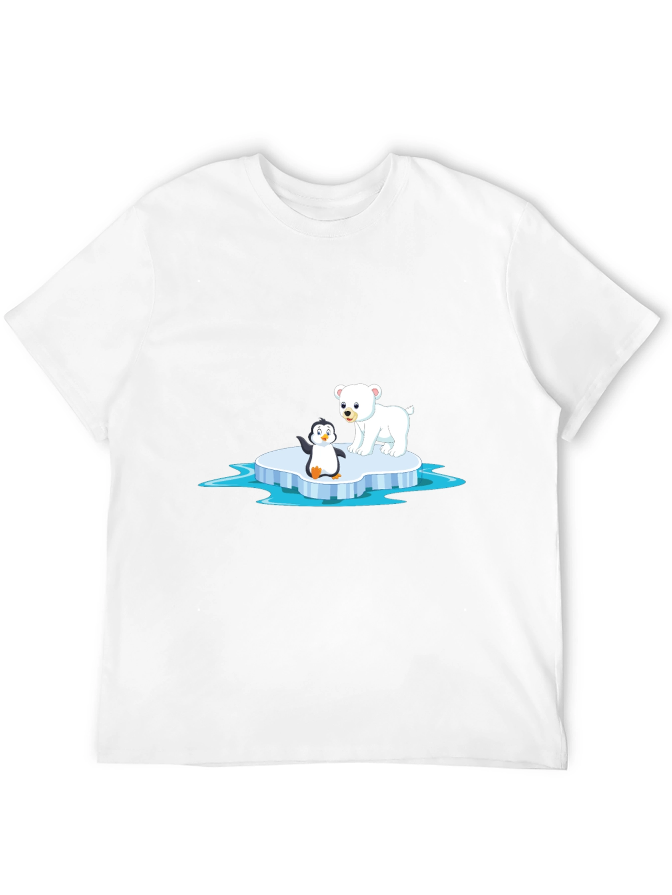 Black Penguin & Polar Bear Ice T-Shirt view 12