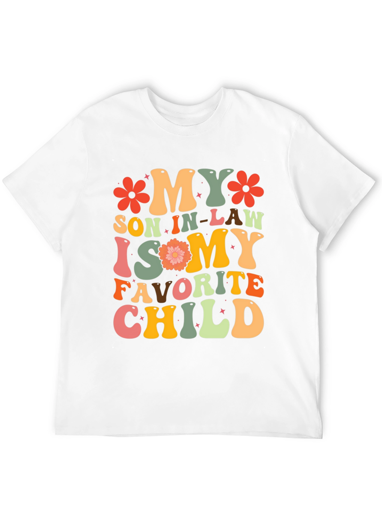 Black Funny "My Son In-Law is My Favorite Child" T-Shirt view 12