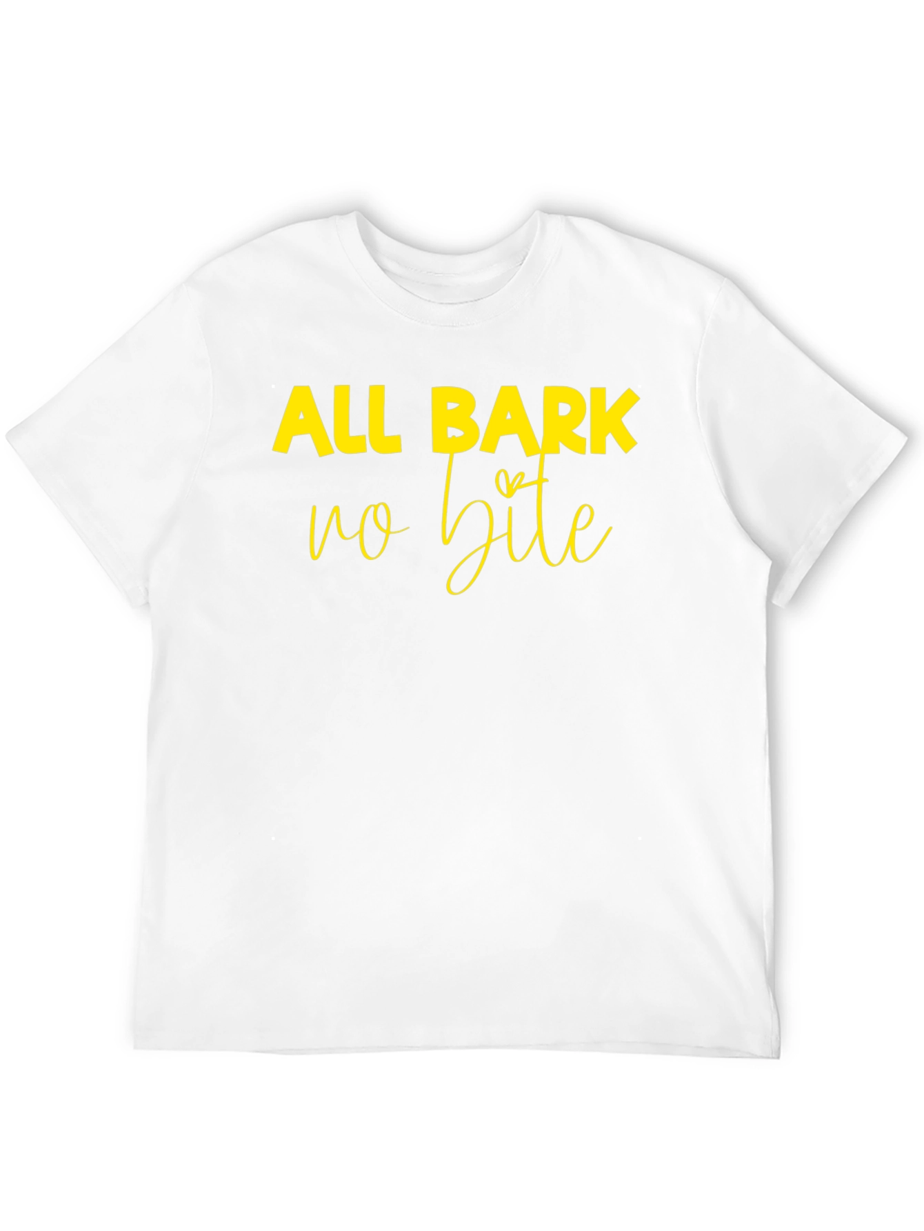 All Bark No Bite Graphic Tee - Black - 12
