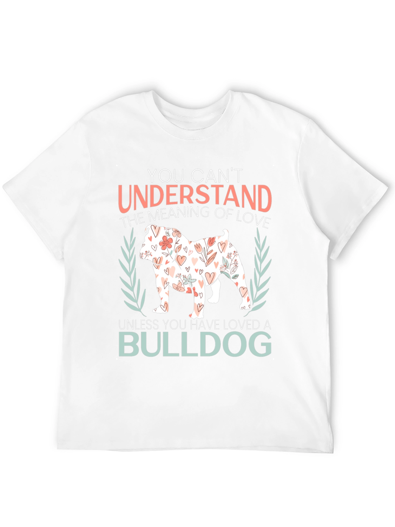 Black Bulldog Love T-Shirt - Understand the Meaning of Love view 12