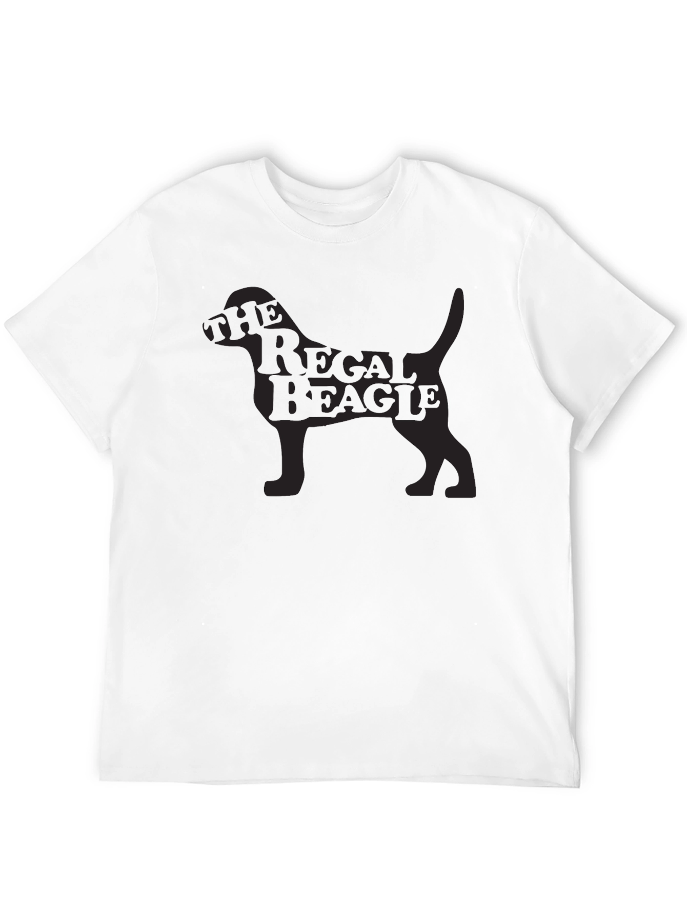 Black The Regal Beagle T-Shirt - Mens Black Tee view 12