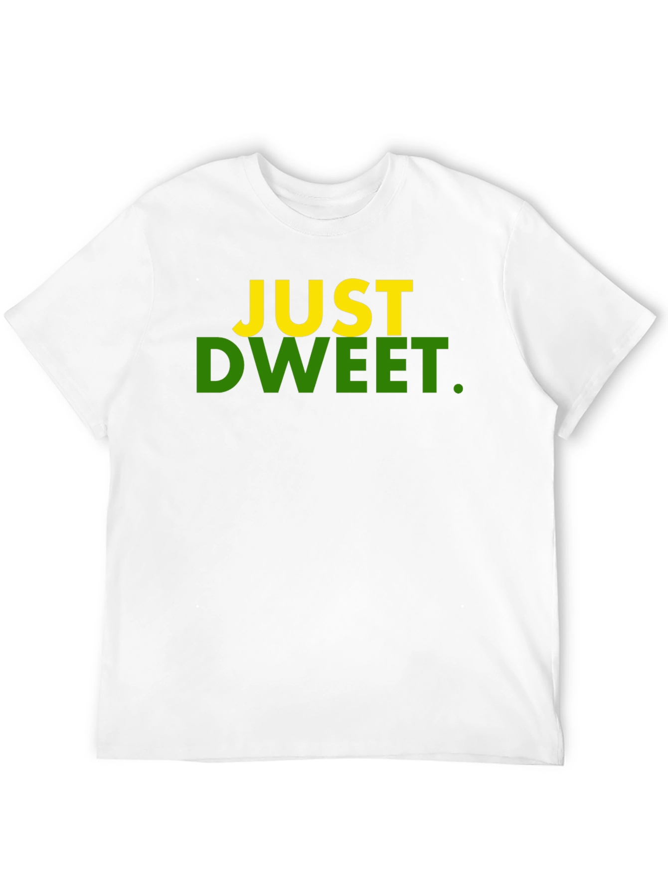 Black Just Dweet T-Shirt -  Trendy Graphic Tee view 12