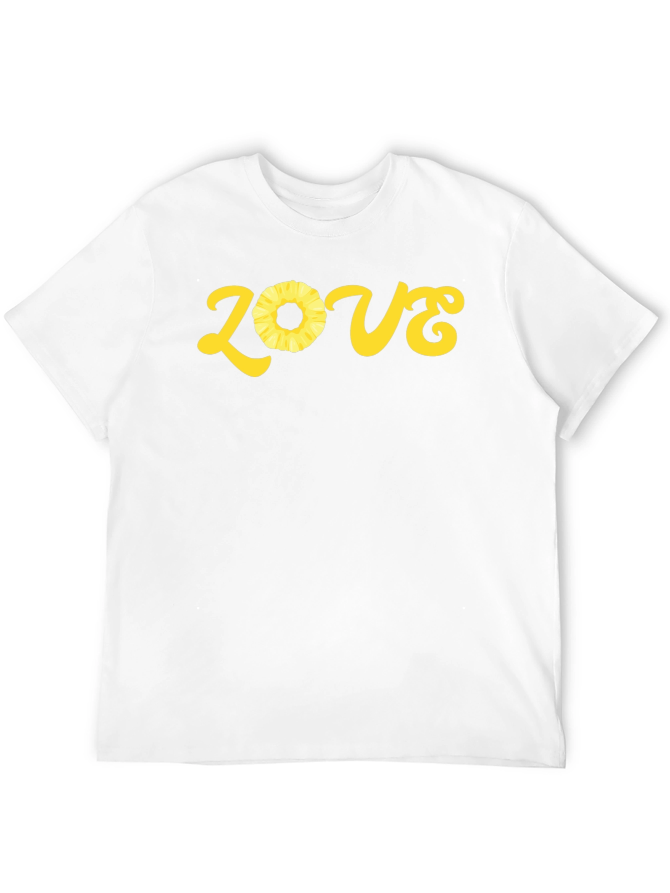 Black Pineapple Love Graphic T-Shirt - Black view 12