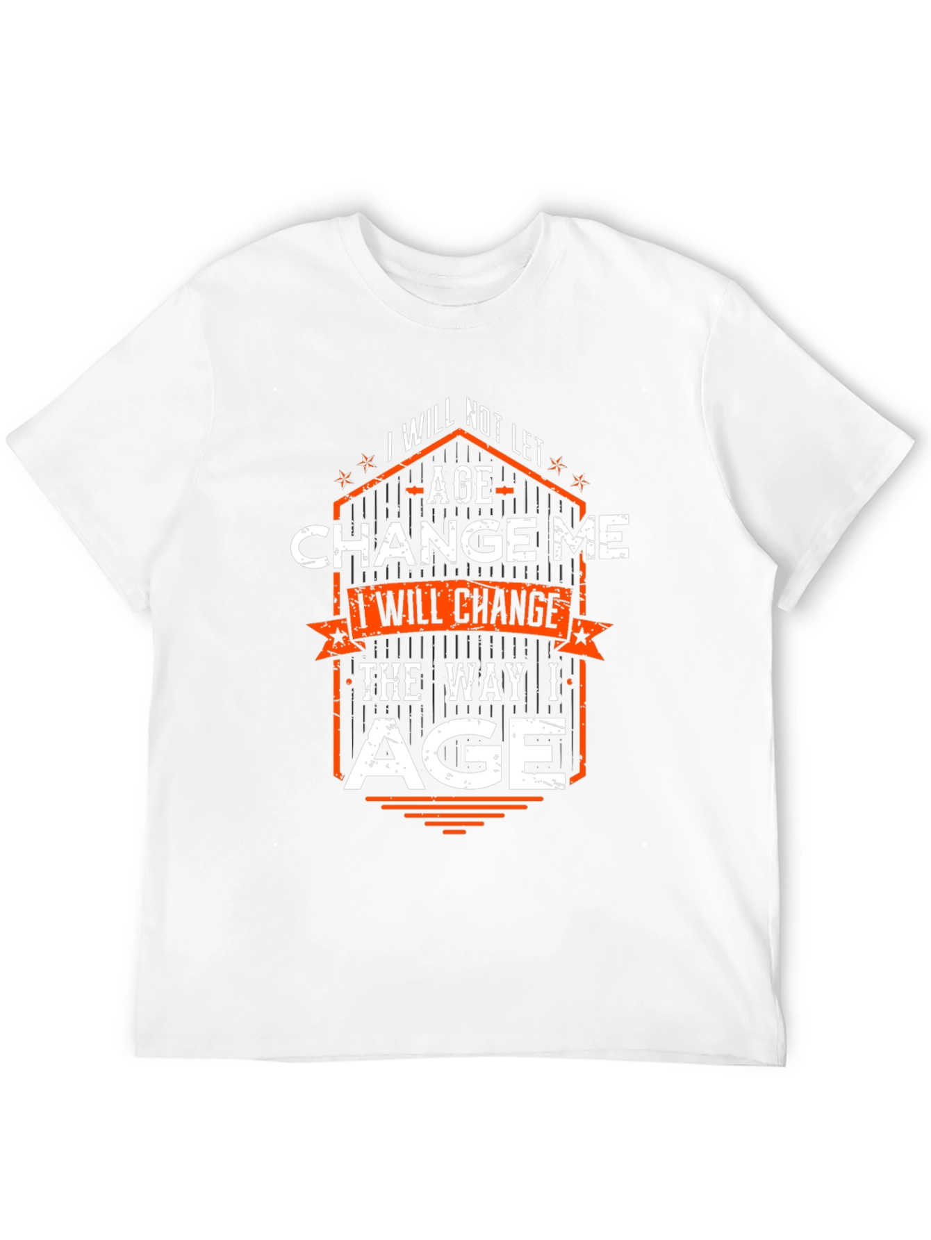 Black I Will Change the Way I Age Graphic T-Shirt view 12