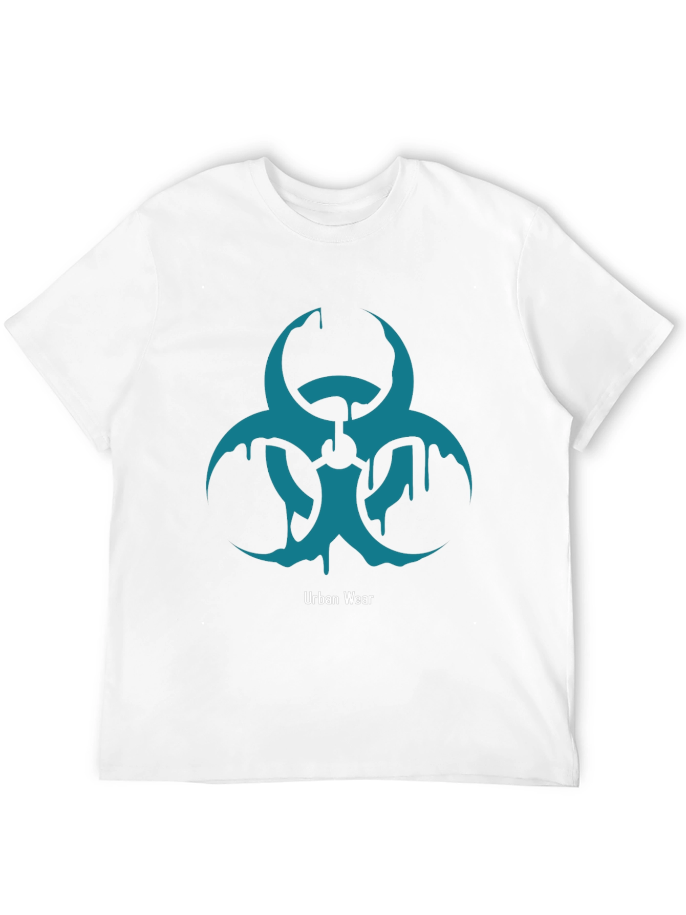 Black Urban Wear Biohazard Graphic Tee - Black view 12