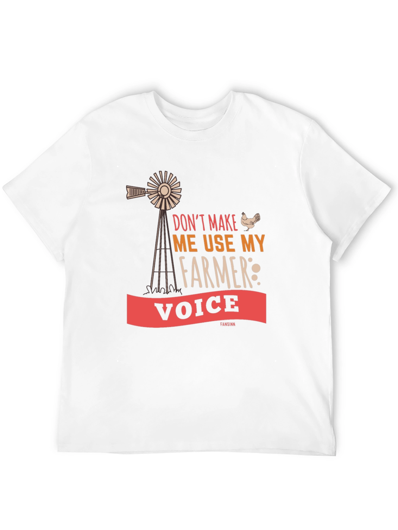 Black Don't Make Me Use My Farmer Voice T-Shirt view 12