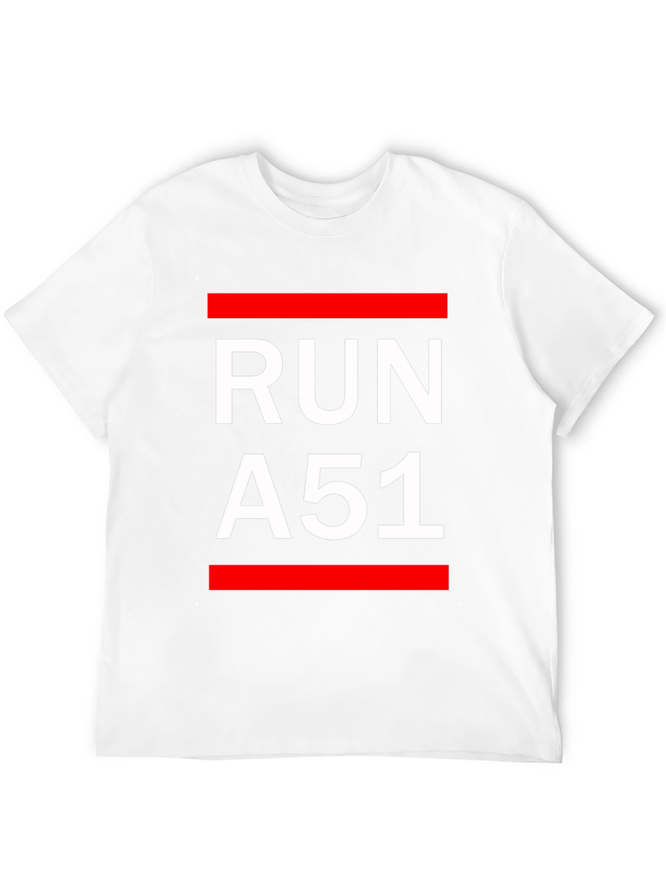 Black Run A51 Graphic T-Shirt - Black view 12