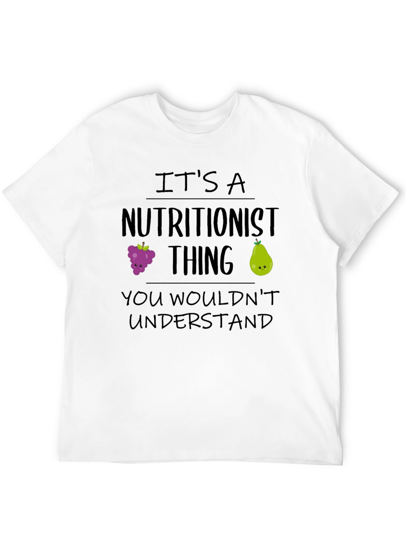 Black Nutritionist Thing T-Shirt - Funny Foodie Tee view 12