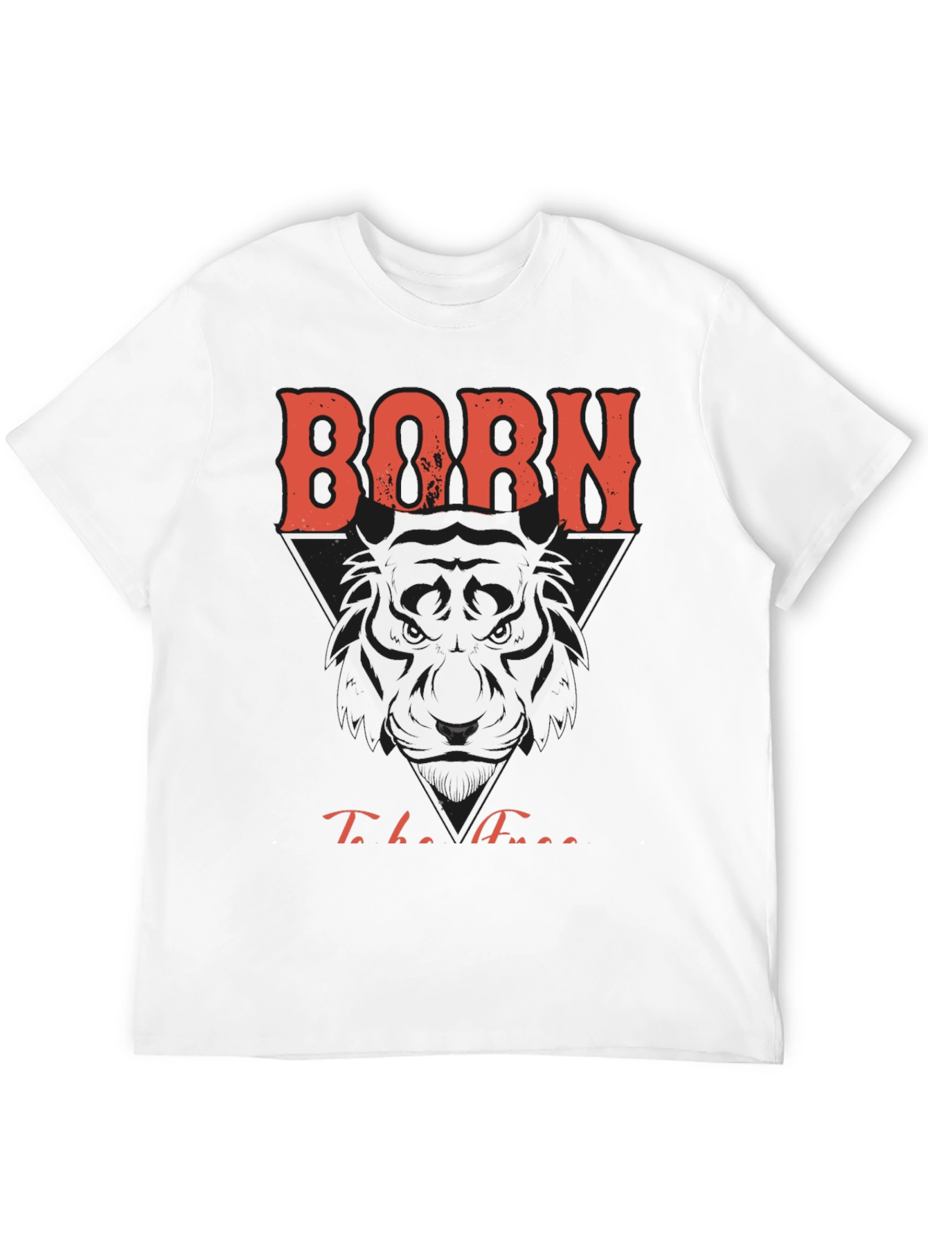 Black Born To Be Free Graphic Print Tee view 12