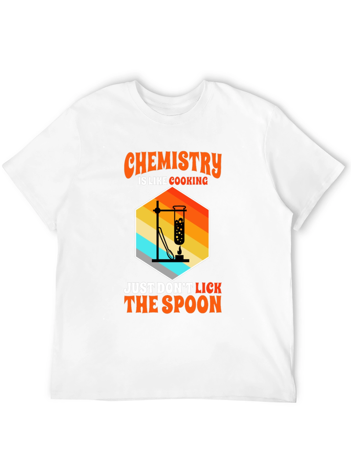 Black Chemistry is Like Cooking Funny T-Shirt view 12