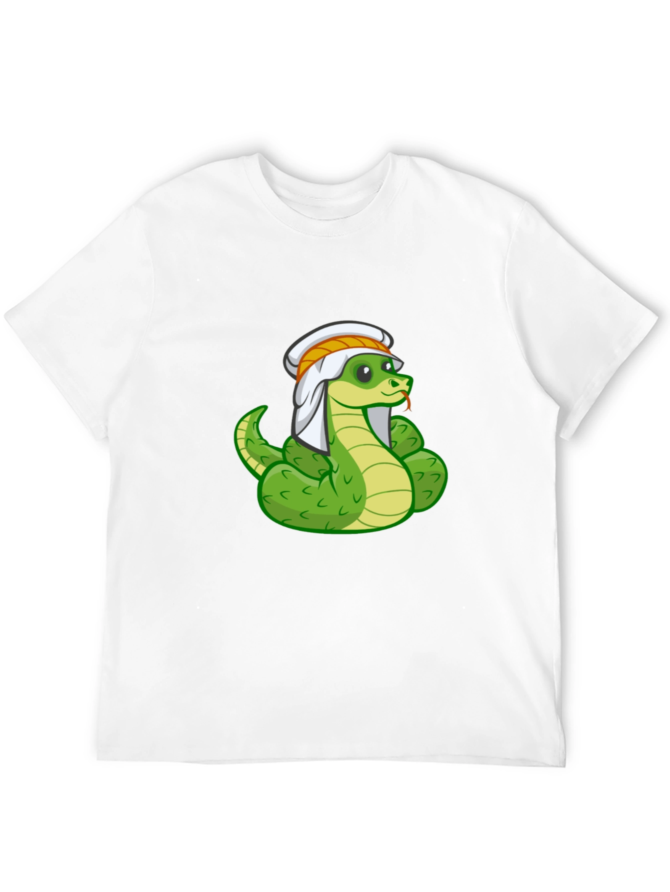 Black Snake Charmer T-Shirt - Funny Cartoon Snake Tee view 12