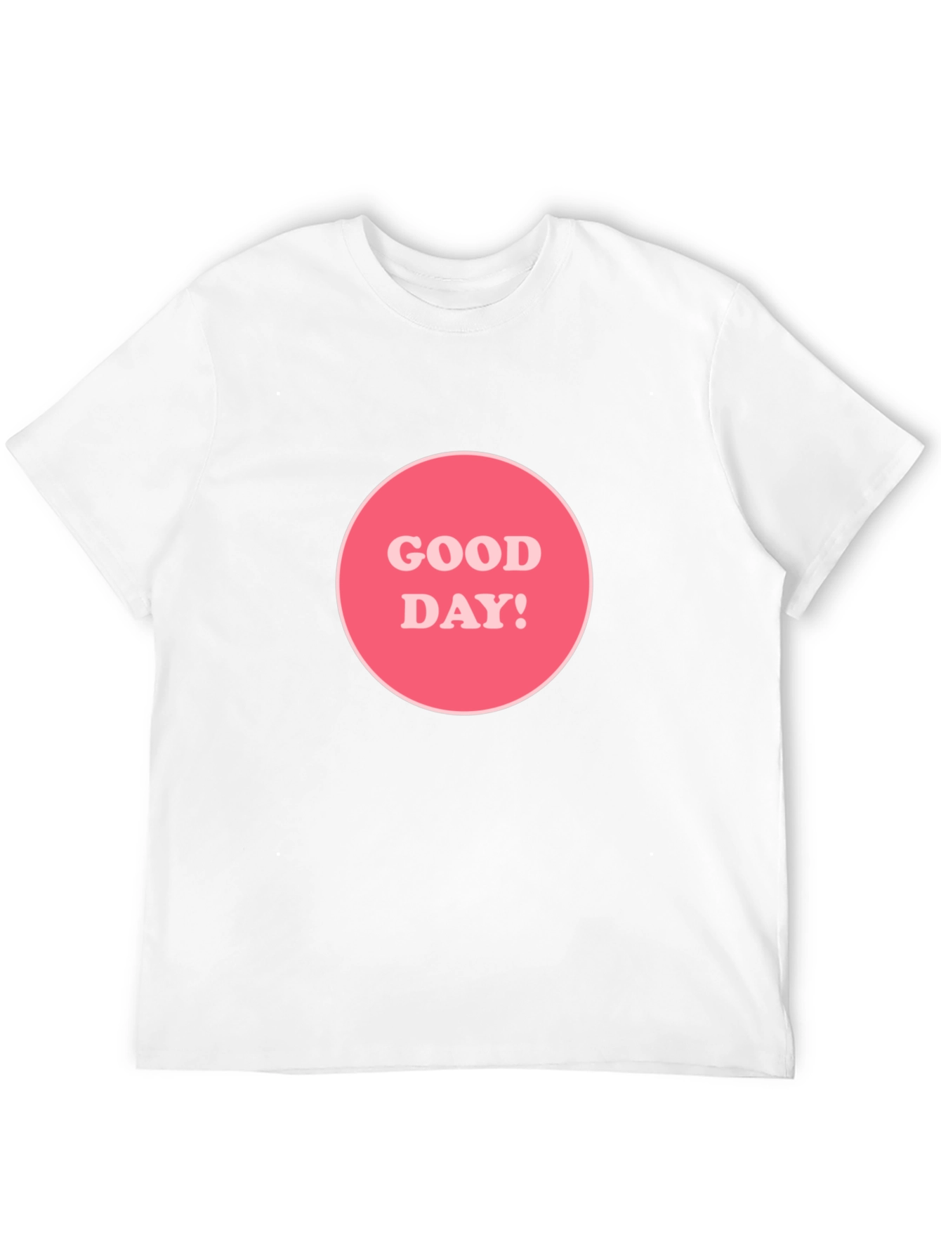 Black Good Day! Graphic Tee - Black Unisex T-Shirt view 12