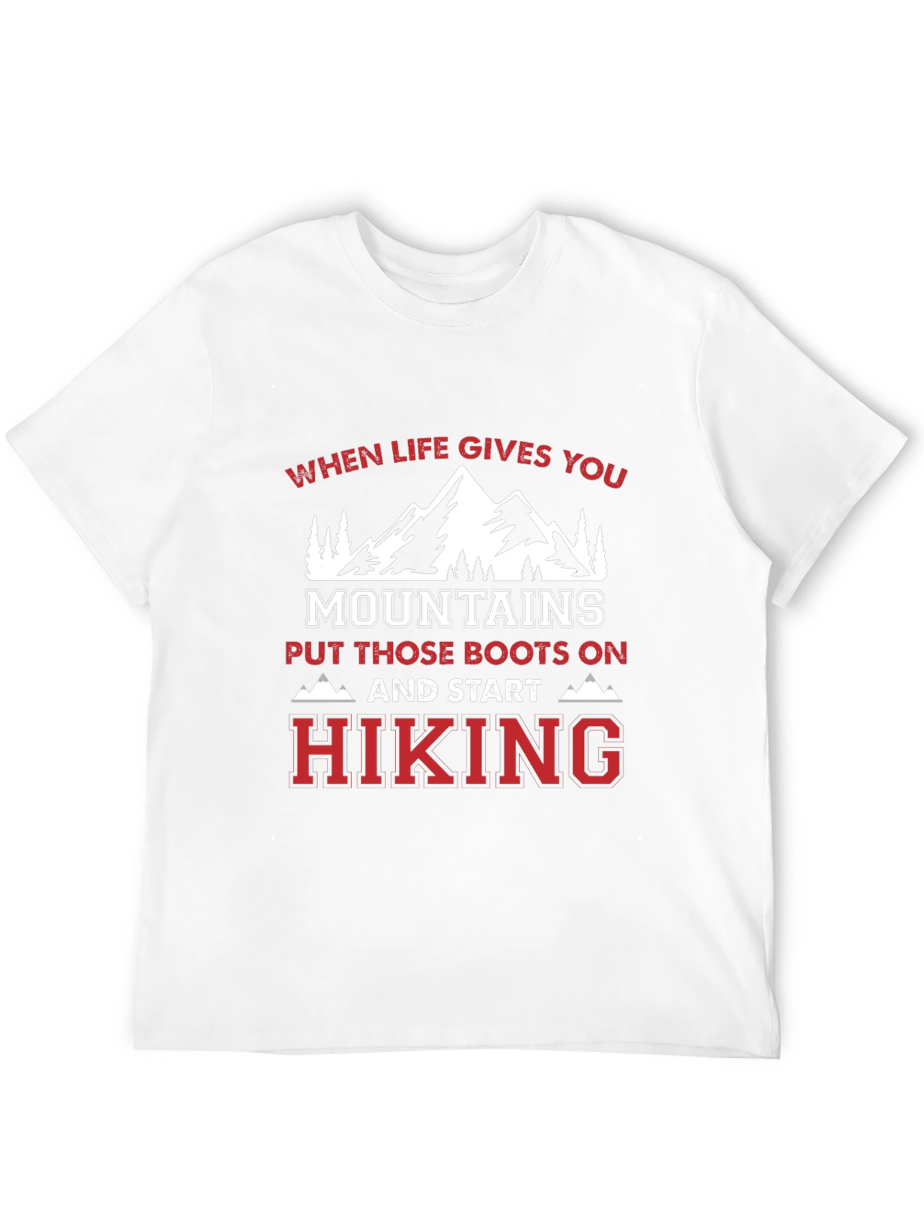Black Hiking Adventure Graphic Tee view 12