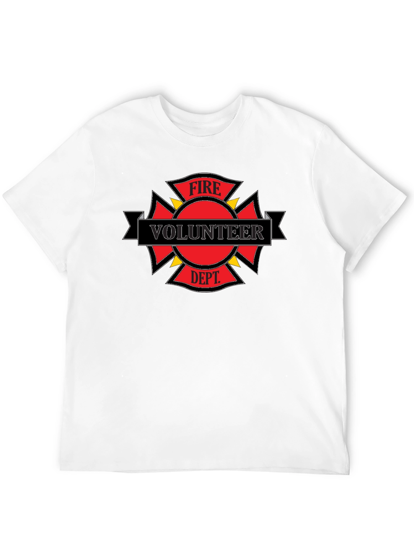 Black Volunteer Fire Dept. T-Shirt view 12