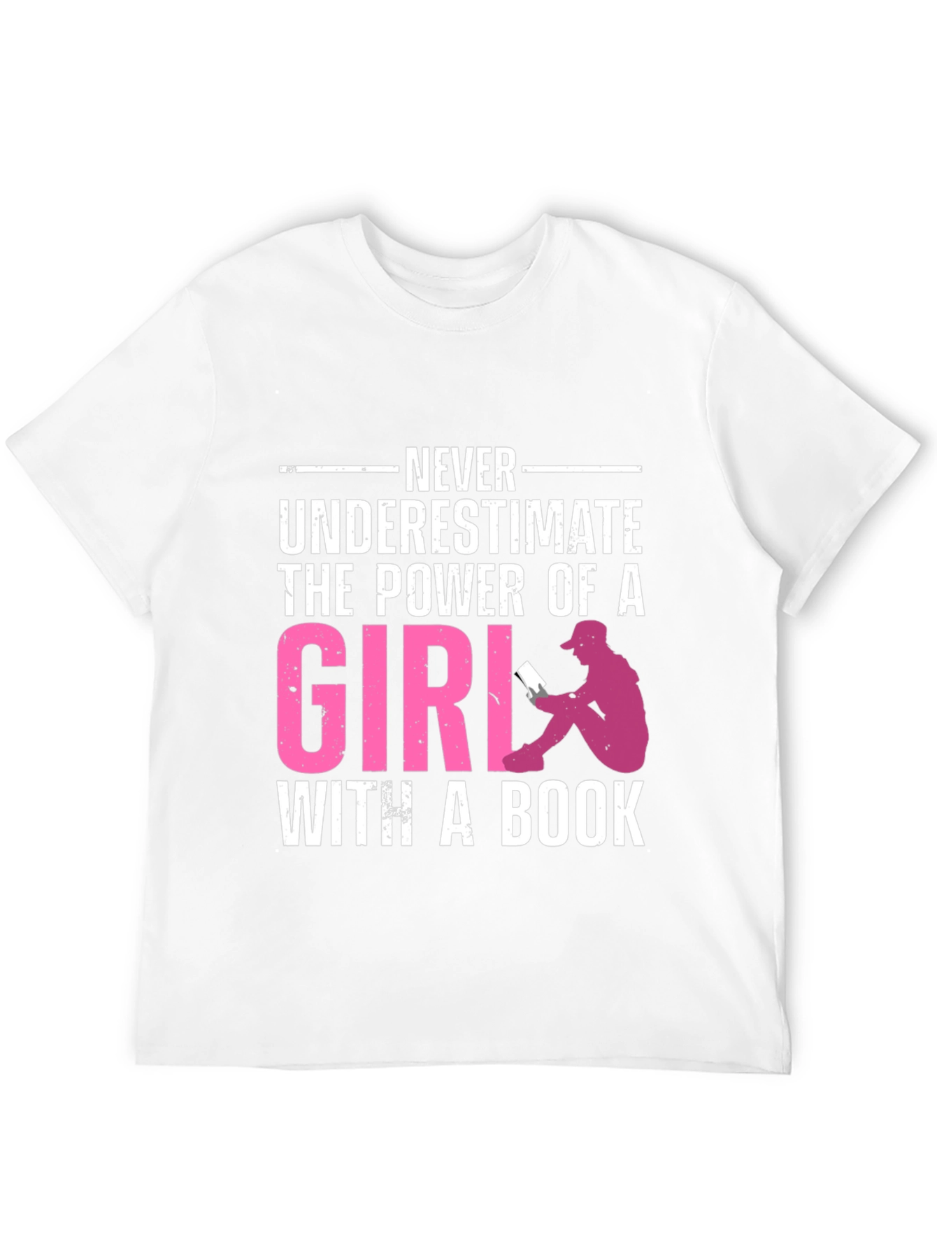 Black Power of a Girl with a Book T-Shirt view 12