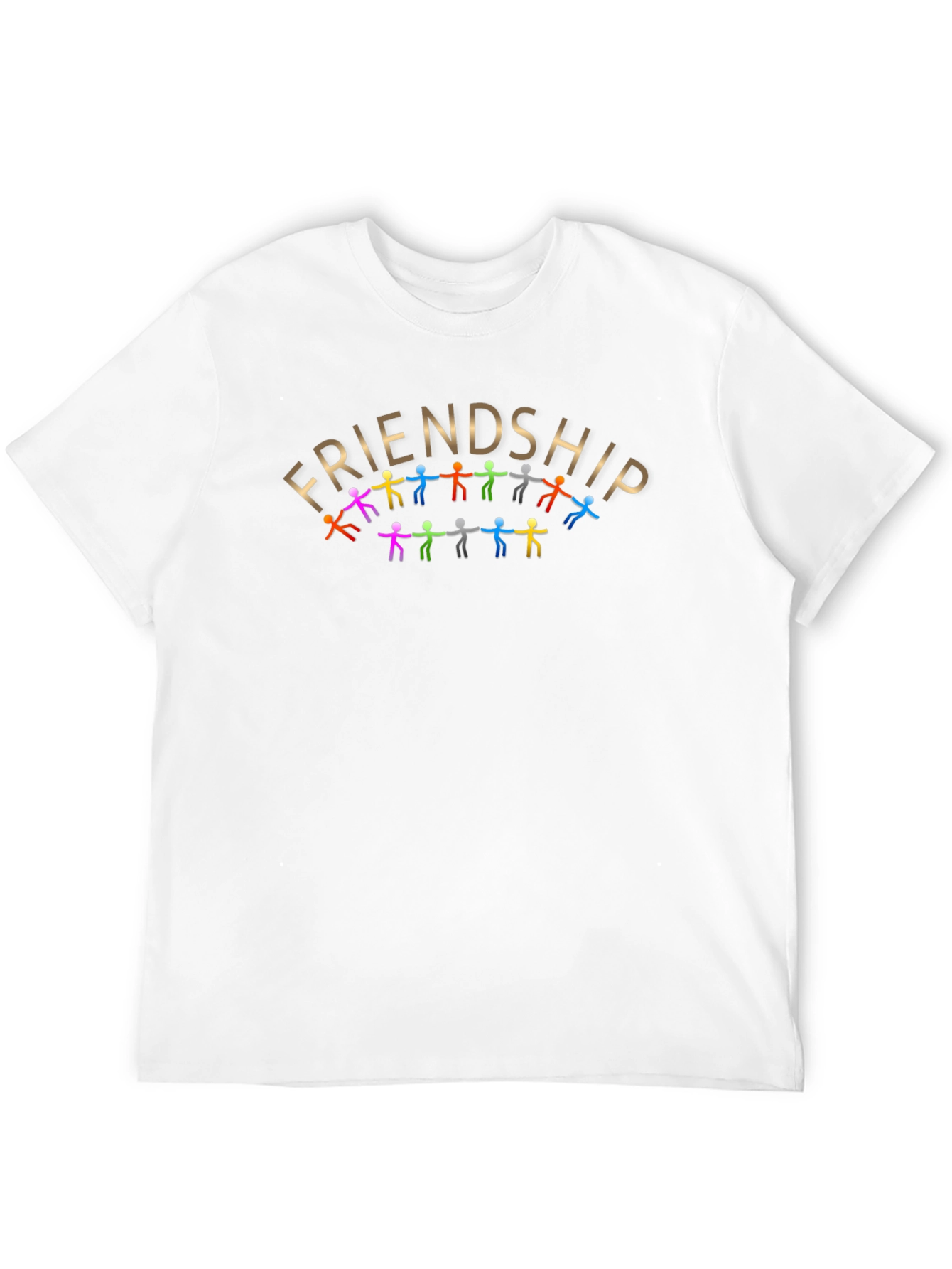 Black Friendship Graphic Tee - Black view 12