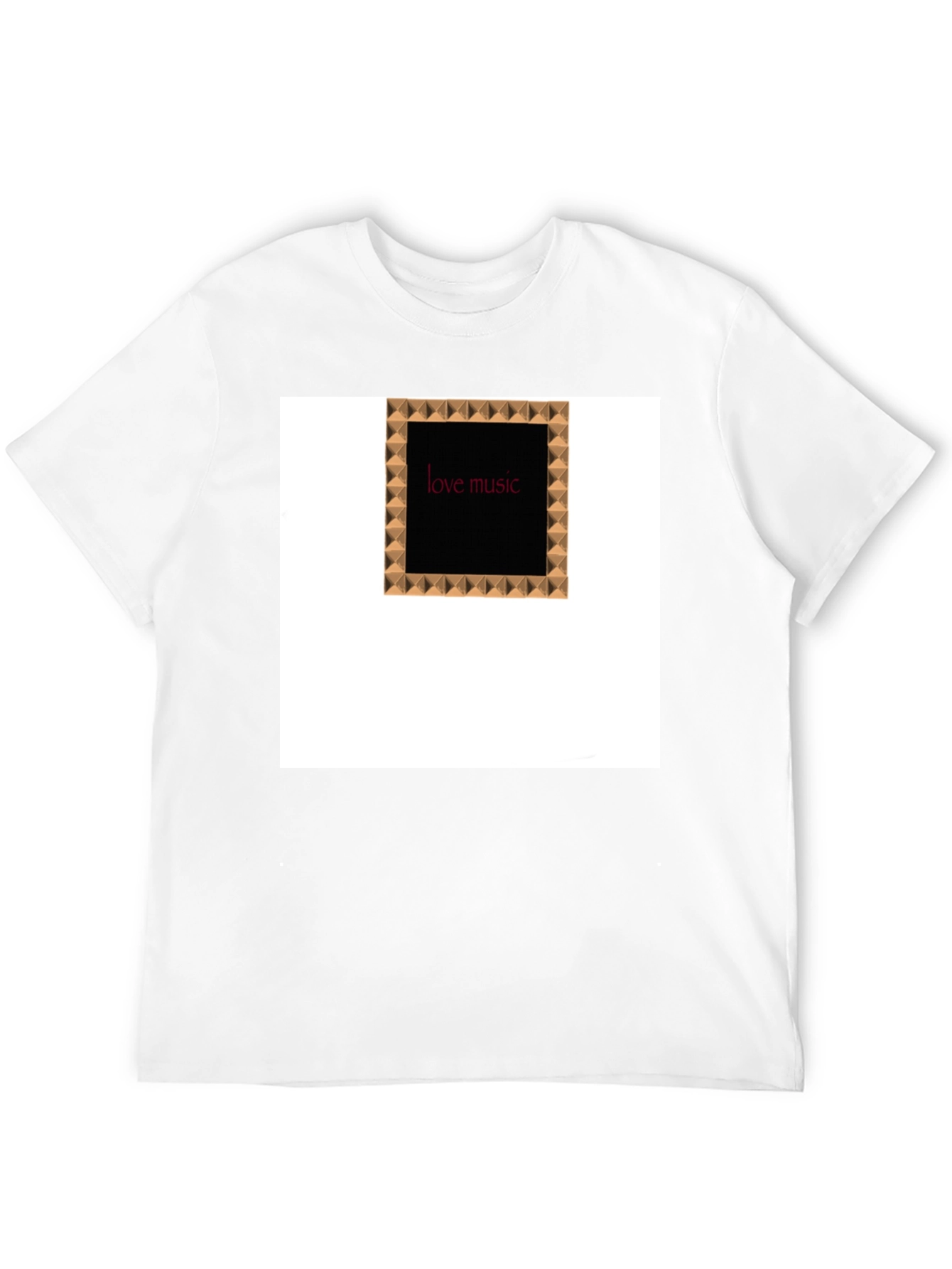 Black Love Music Tee - Black T-Shirt view 12