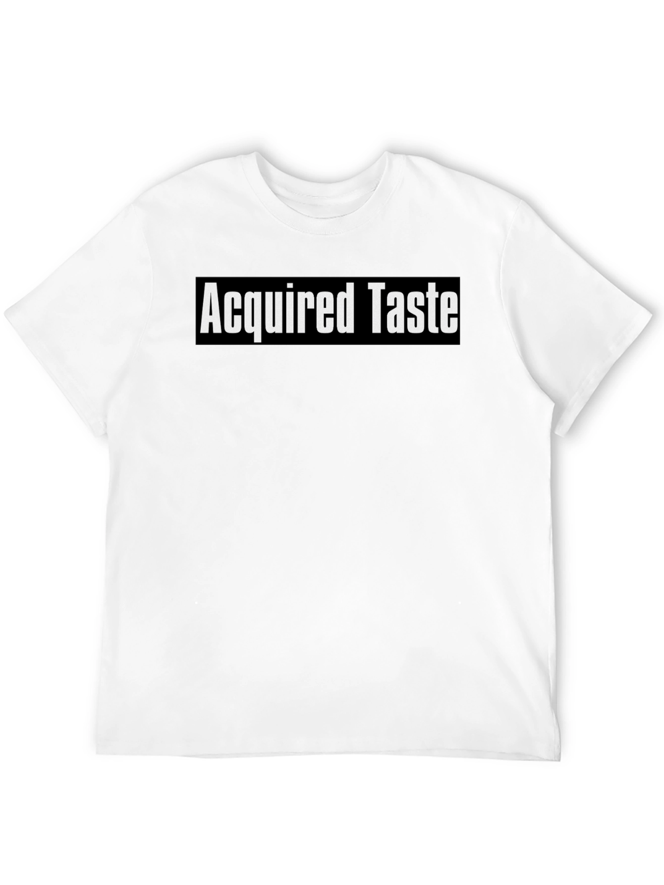Black Acquired Taste Graphic Tee - Soft & Stylish Unisex T-Shirt view 12