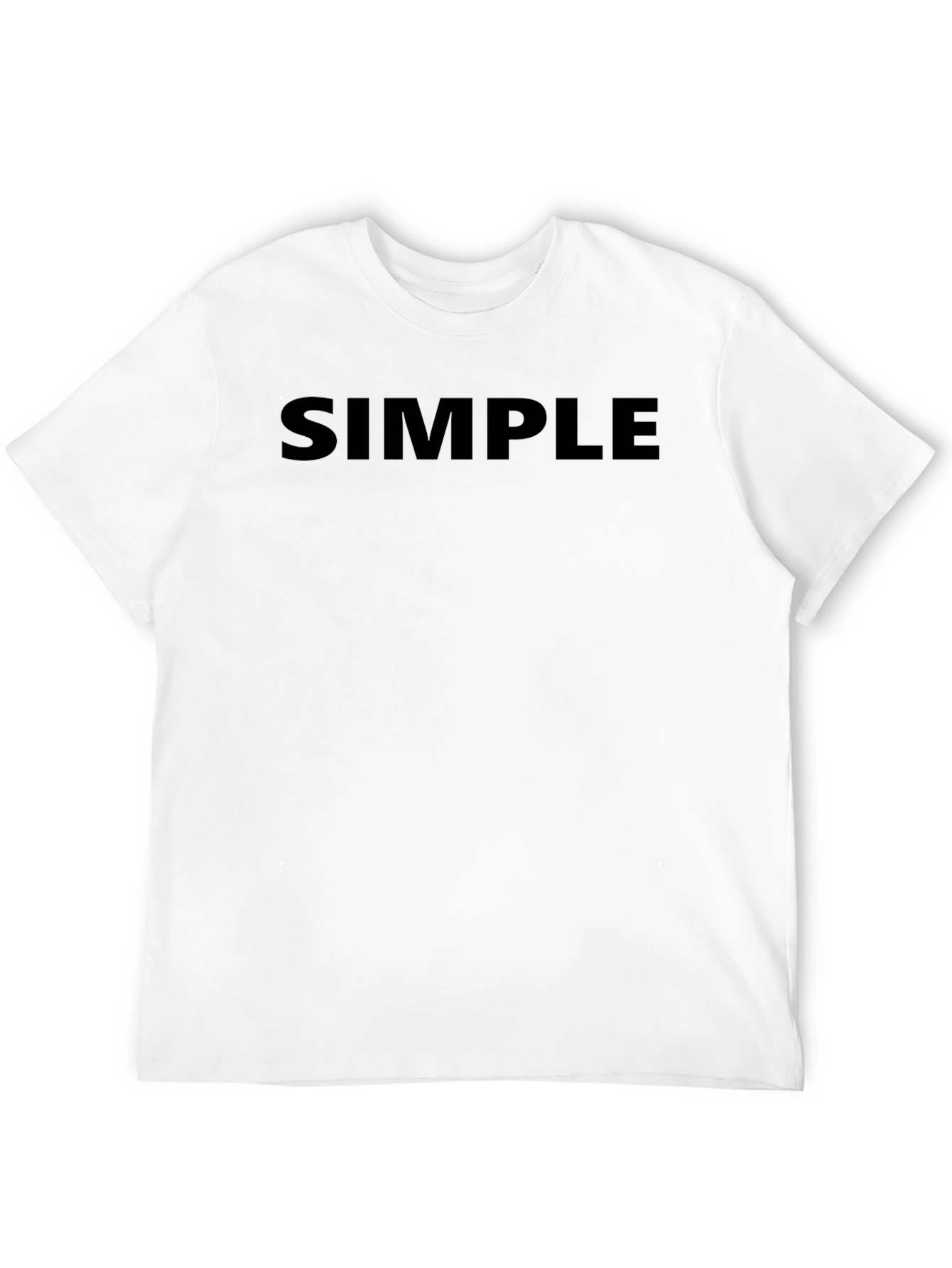Black Simple Statement T-Shirt - Black view 12