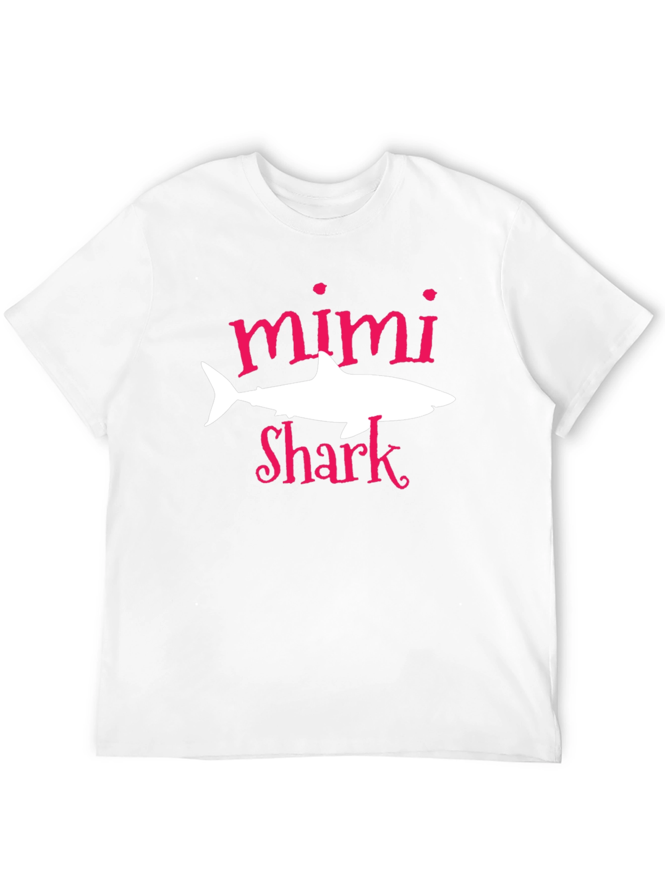 Black Mimi Shark Graphic Tee - Black Cotton T-Shirt view 12
