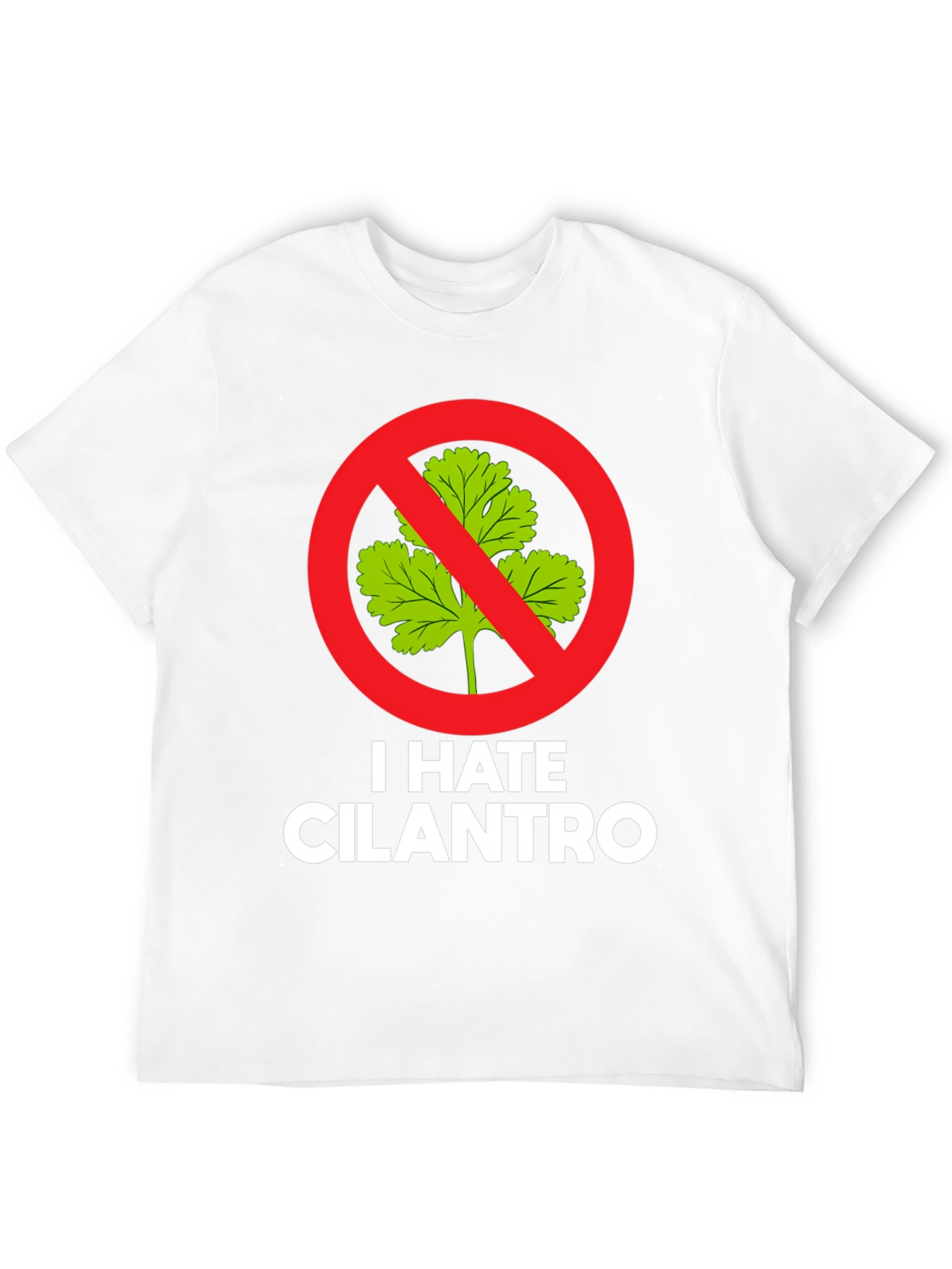 Black I Hate Cilantro Graphic Tee view 12