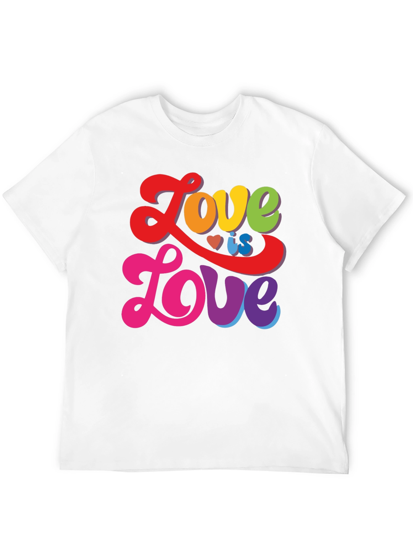 Black Love is Love Rainbow Graphic Tee view 12