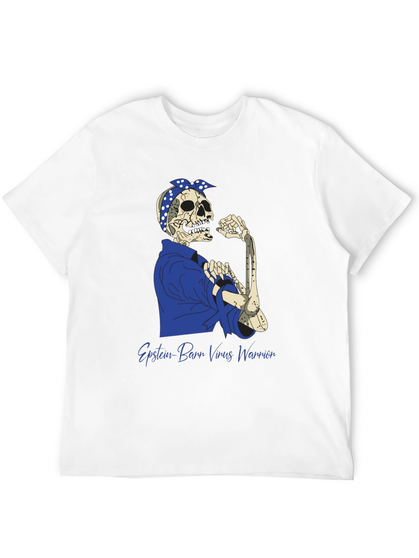 Black Epstein-Barr Warrior T-Shirt view 12