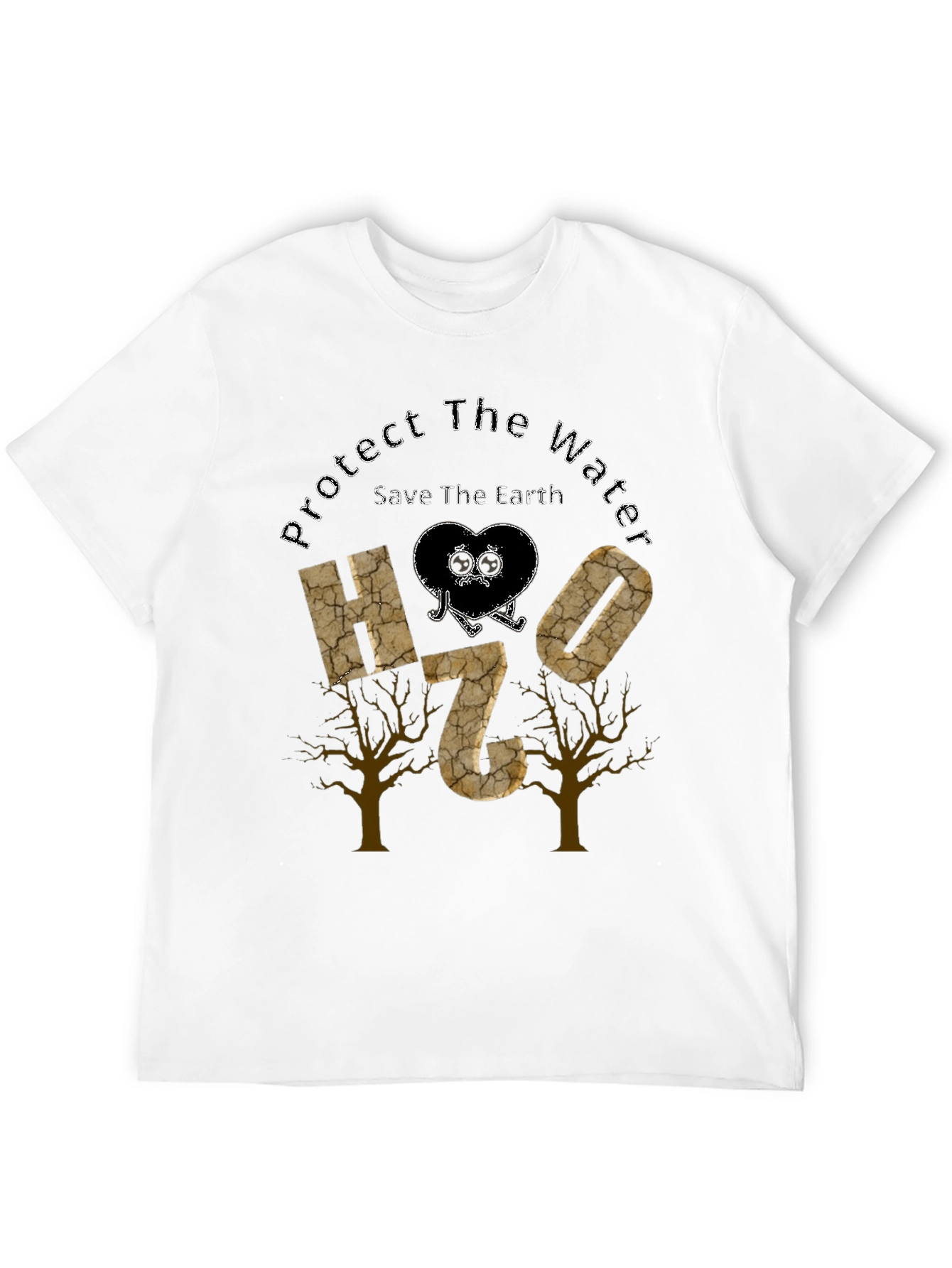Black Protect Our Water T-Shirt view 12