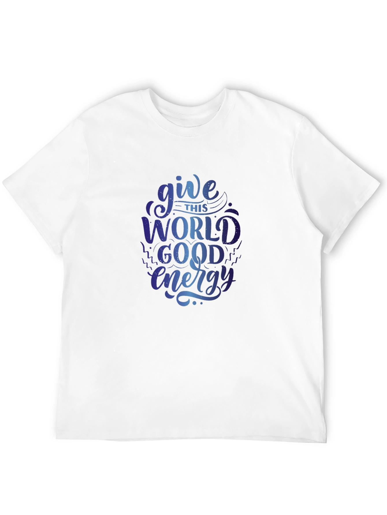 Black Give This World Good Energy Graphic T-Shirt view 12