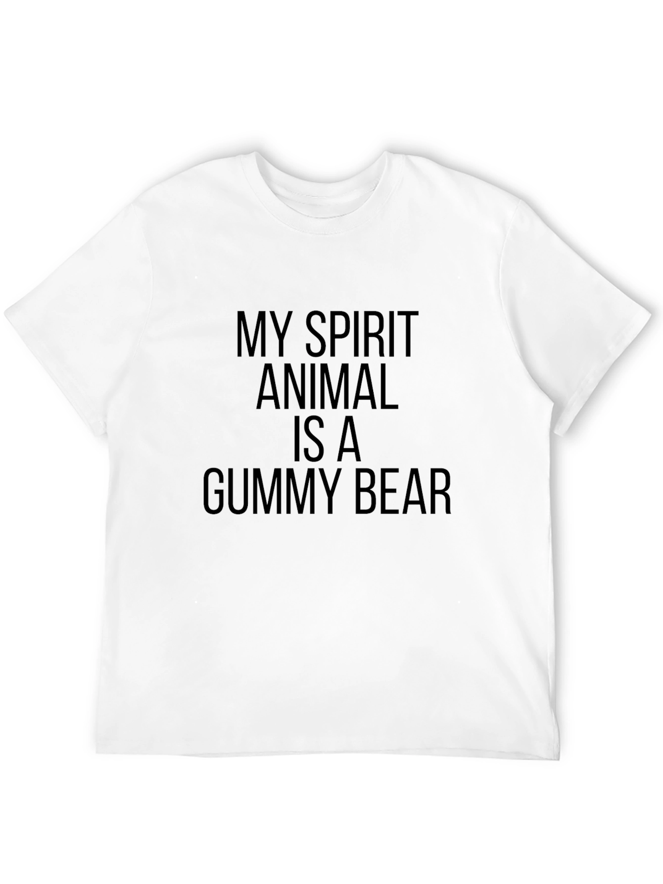 Black My Spirit Animal Gummy Bear T-Shirt view 12