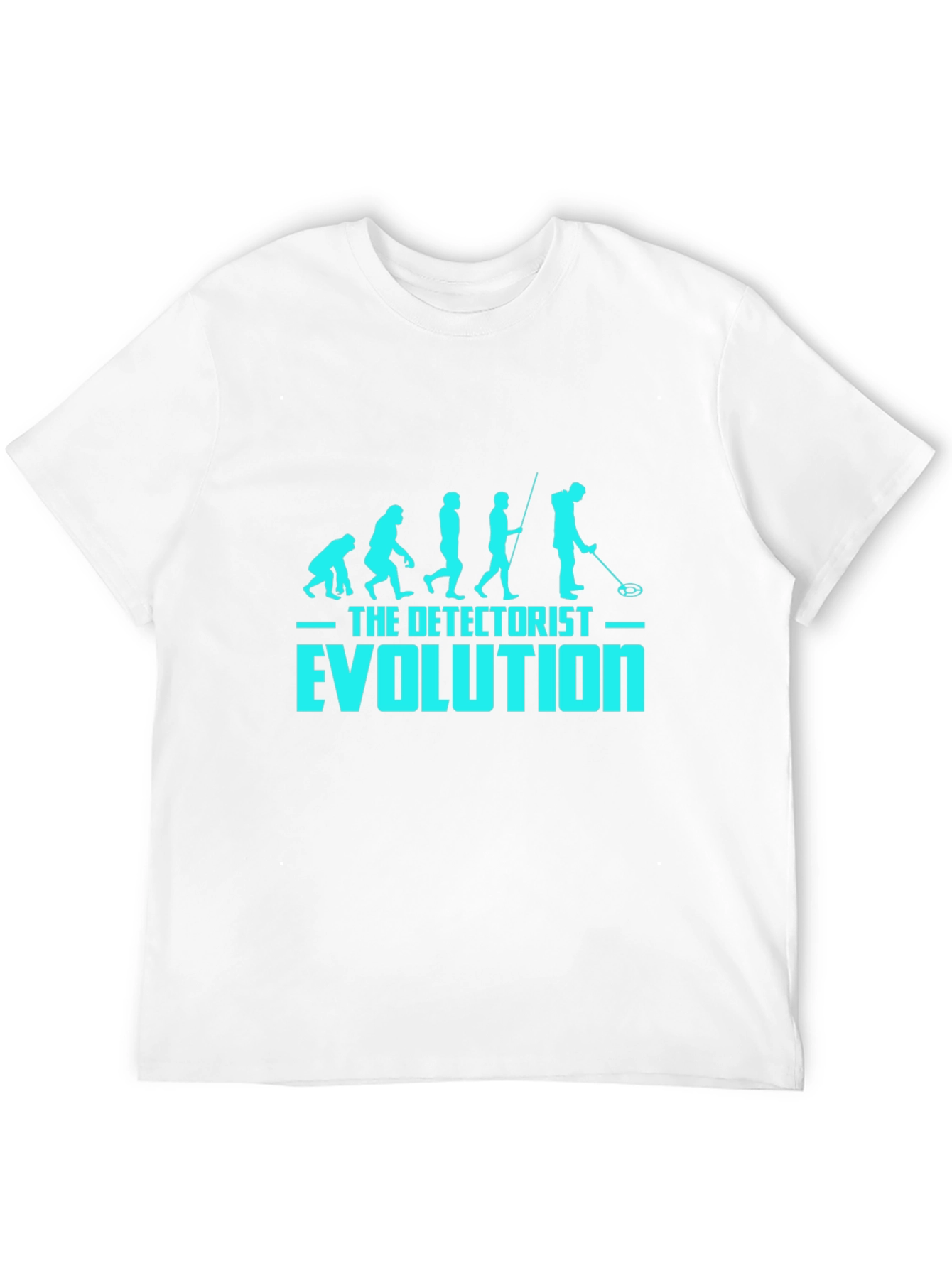 Black Detectorist Evolution Black T-Shirt - Metal Detecting Tee view 12
