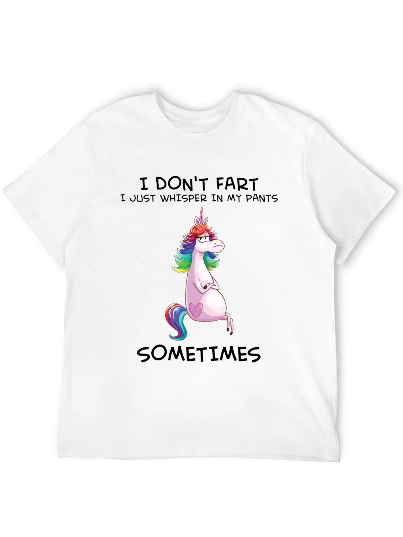 Black Unicorn Whisperer T-Shirt - I Don't Fart Funny Tee view 12