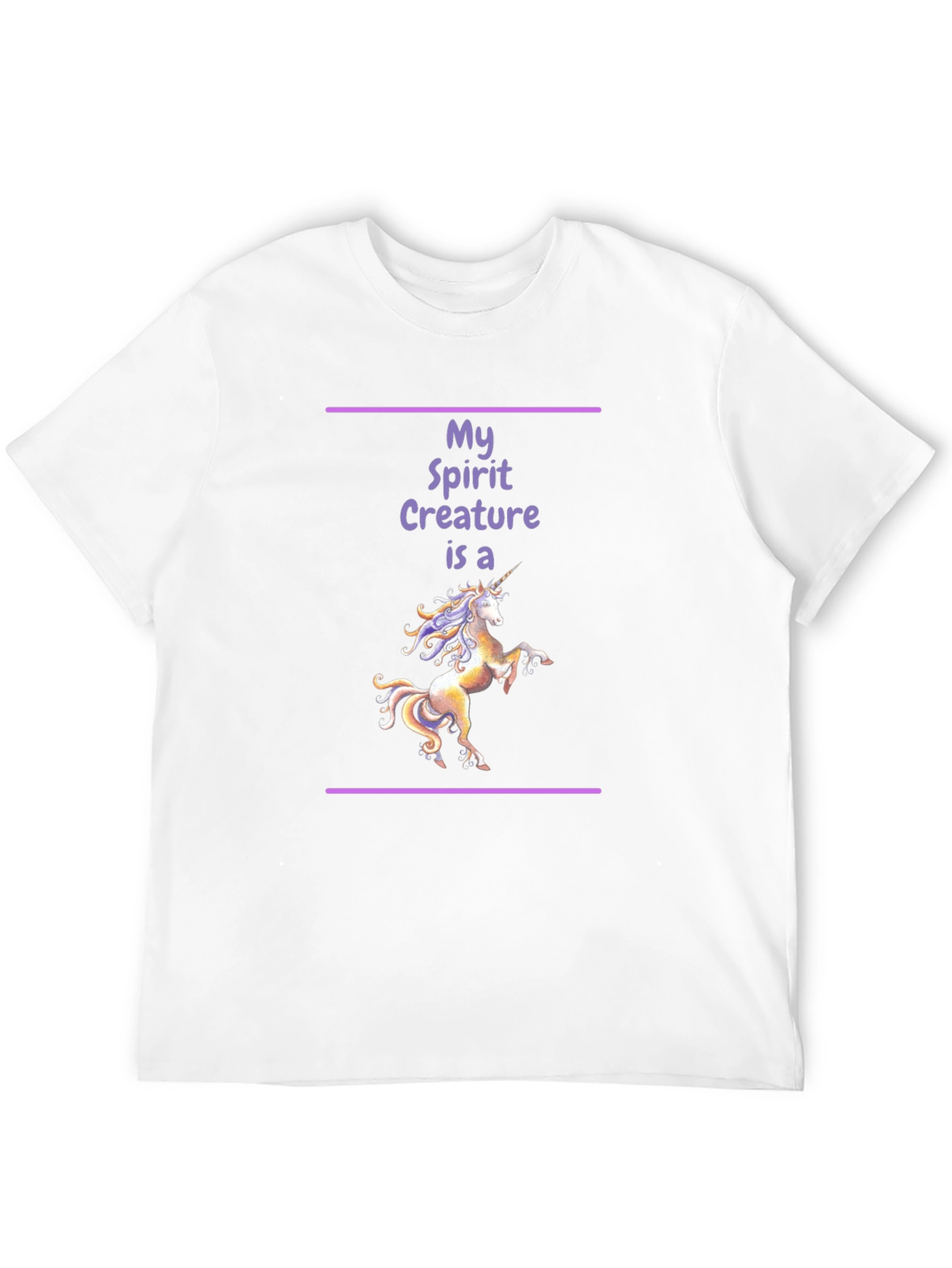 Black Unicorn Spirit T-Shirt view 12