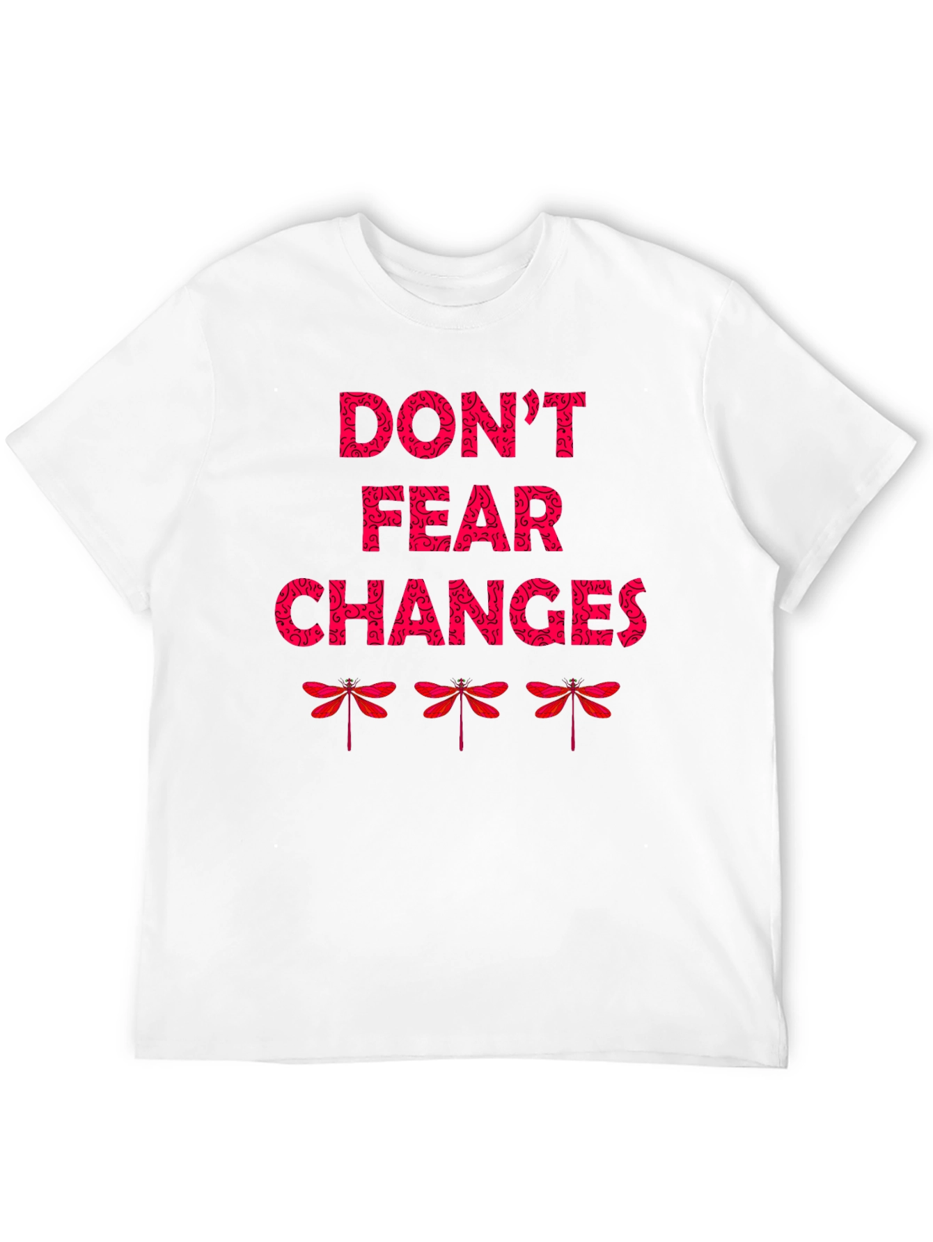 Black Don't Fear Changes Graphic T-Shirt view 12