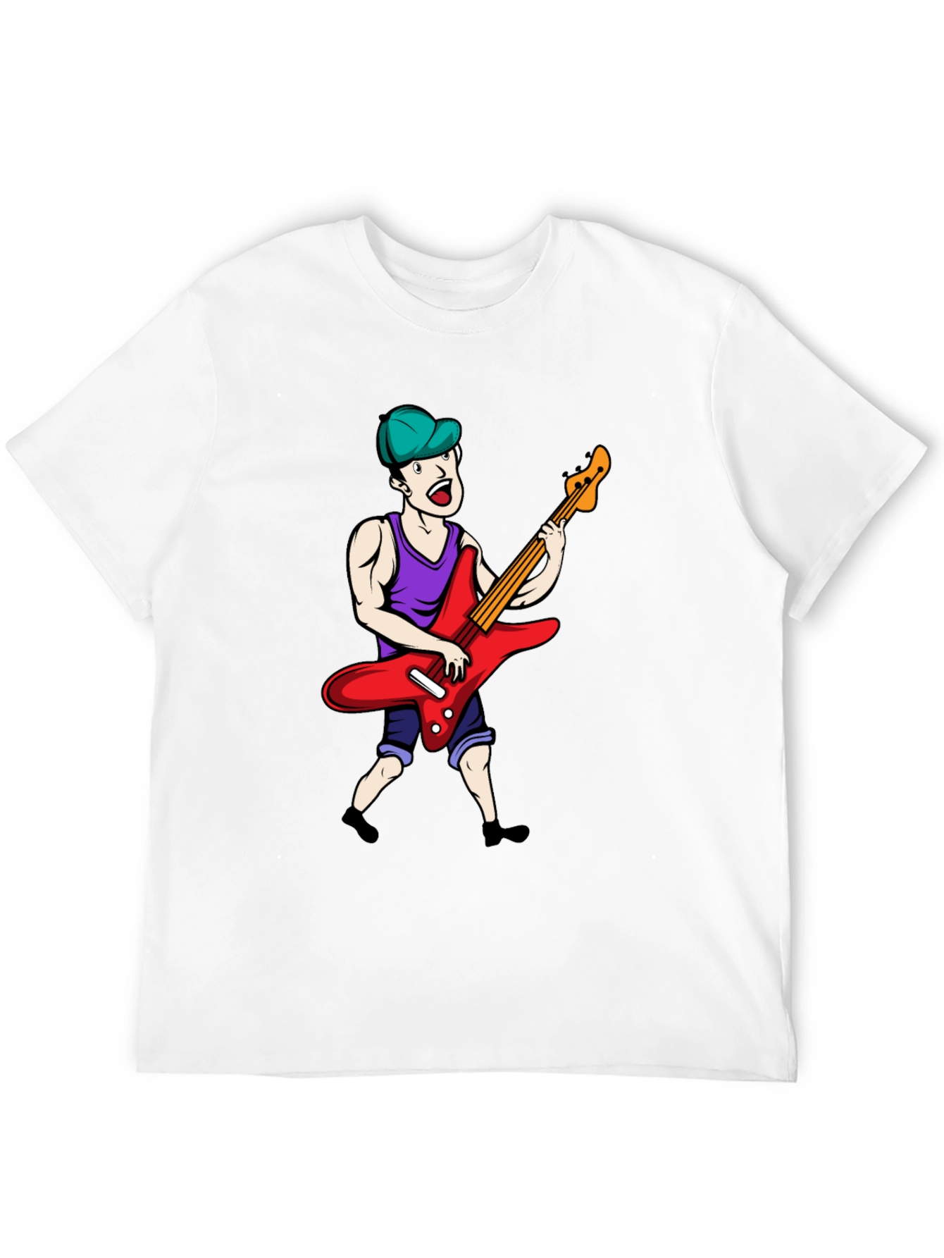 Black Rock On Graphic T-Shirt view 12