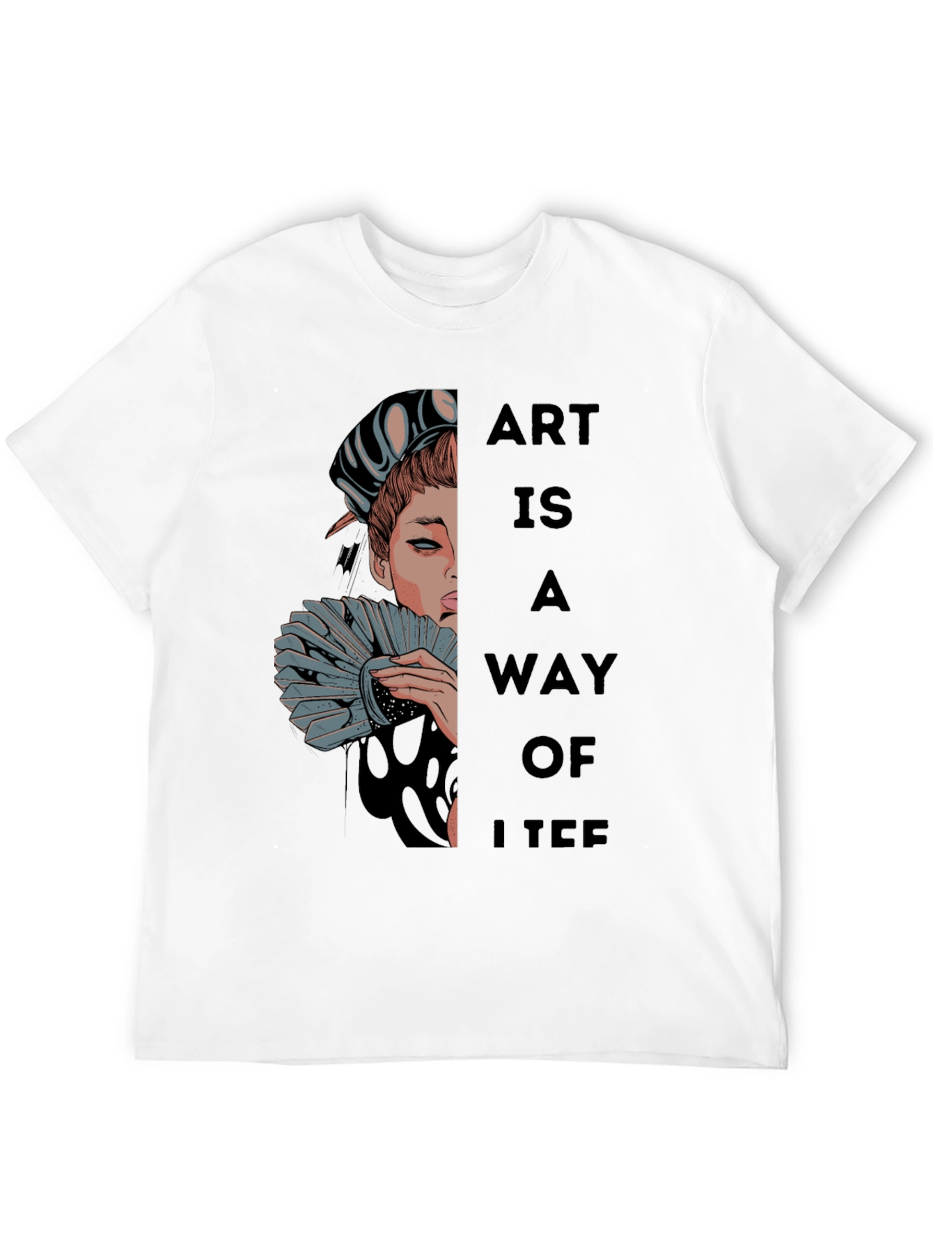 Black Art Is A Way Of Life Graphic Tee view 12