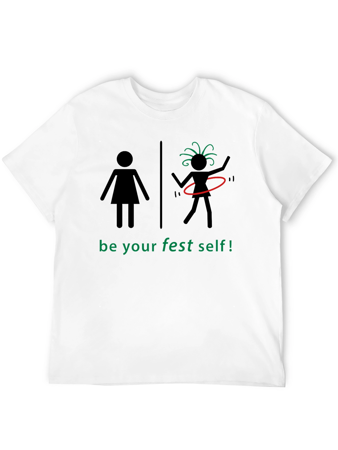Be Your Fest Self Black T-Shirt - 12