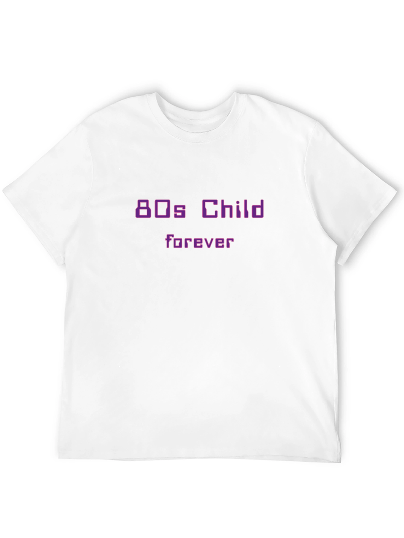 Black Retro 80s Child Forever Graphic Tee view 12