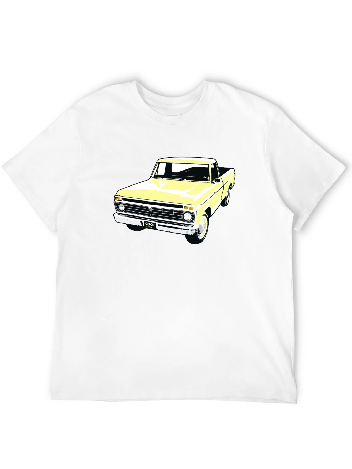 Black Classic Truck Graphic Tee - Cool Vintage Style view 12