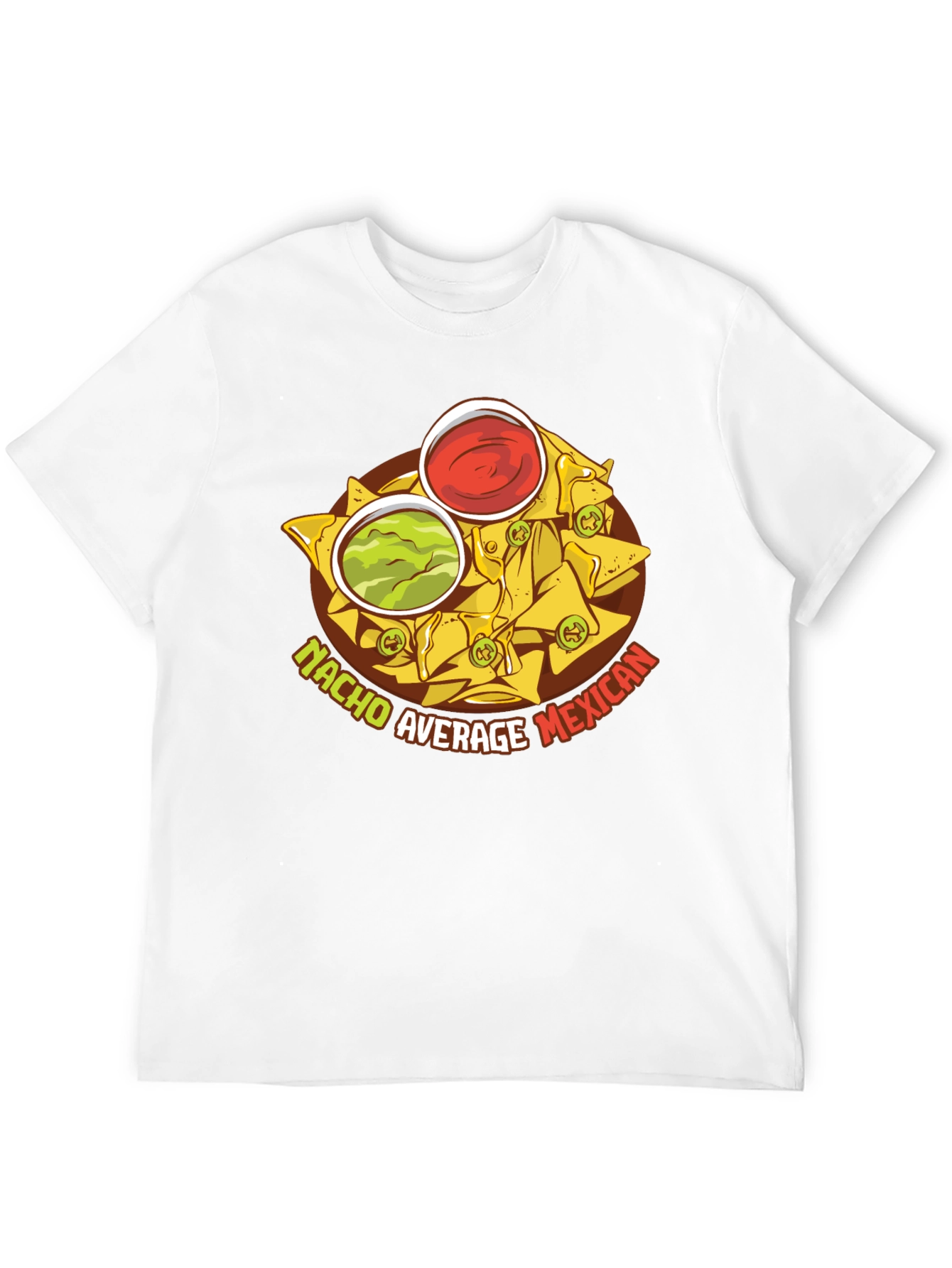 Black Nacho Average Mexican Food T-Shirt view 12