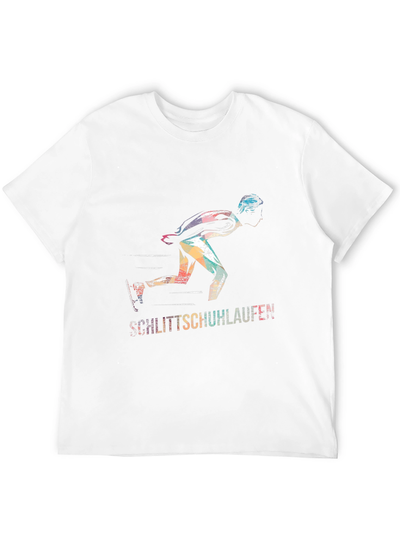 Black Schlittschuhlaufen Graphic Tee view 12