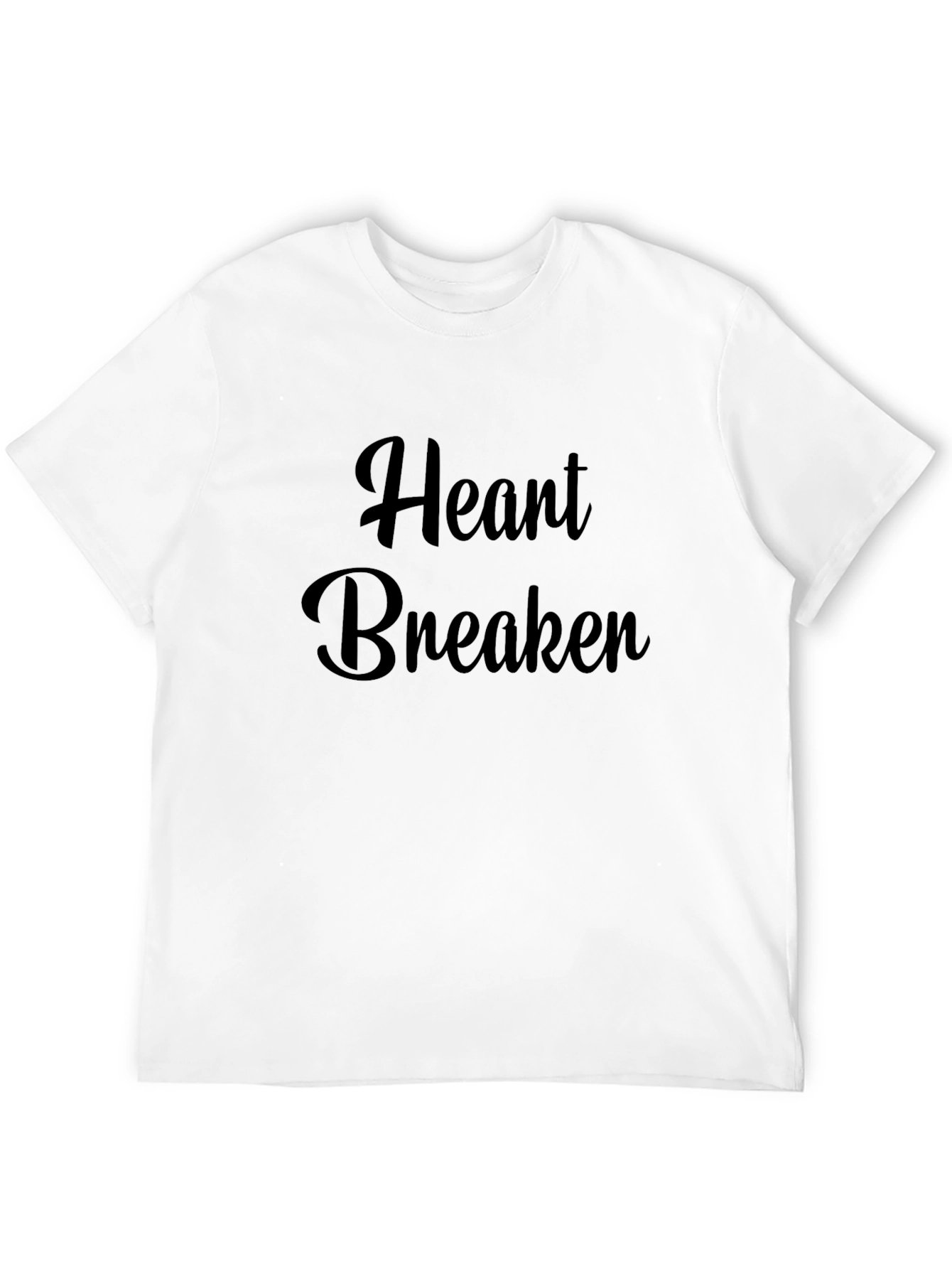 Black Heart Breaker Black T-Shirt view 12