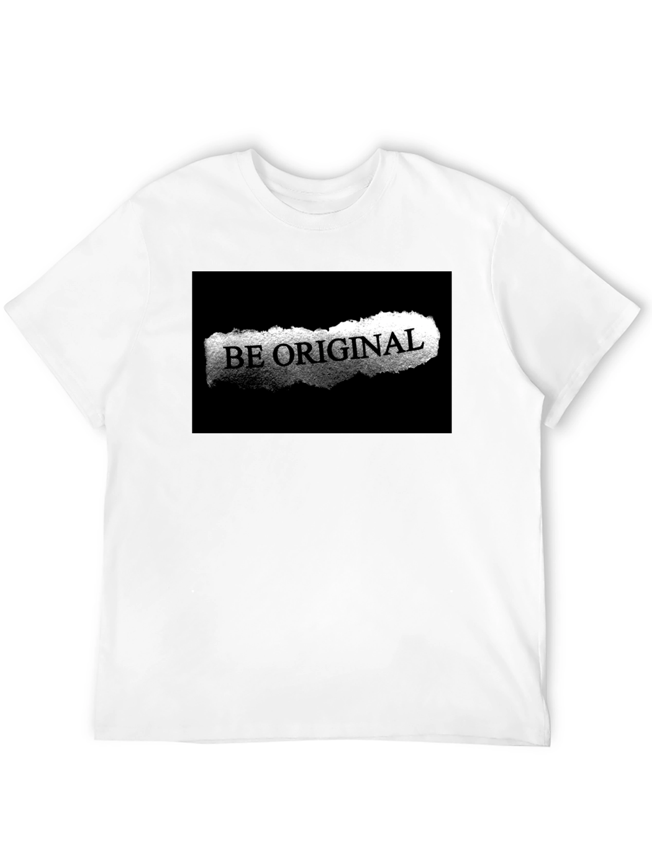 Black Be Original Black Graphic Tee view 12