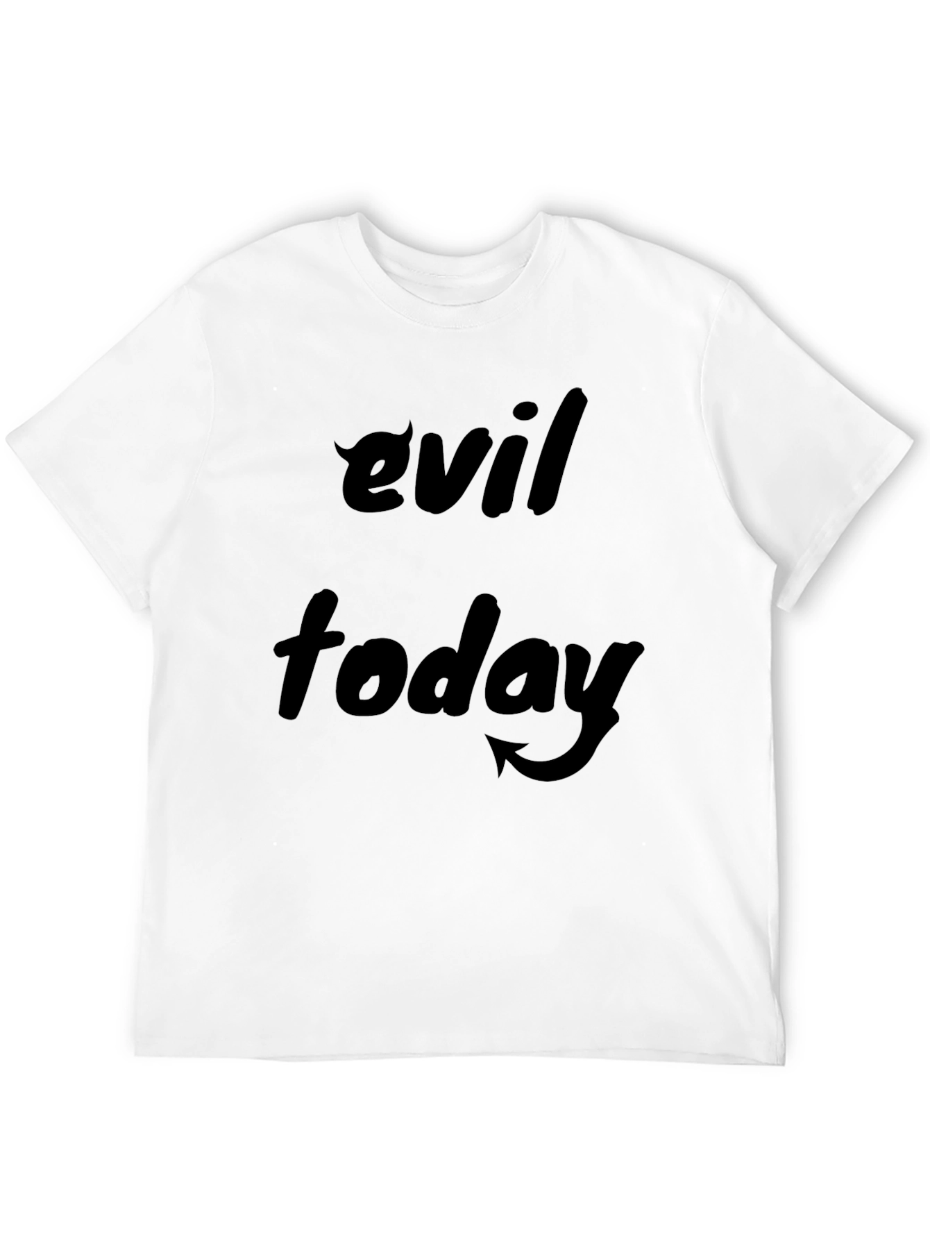 Black Evil Today Black T-Shirt view 12